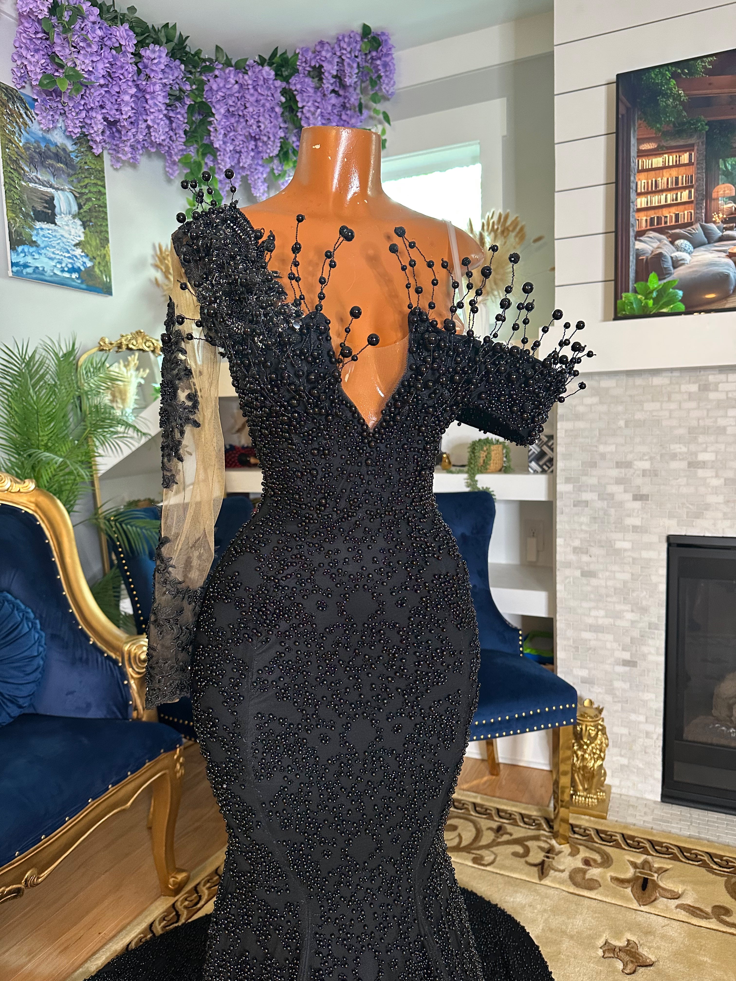 ariel dress black Ariel