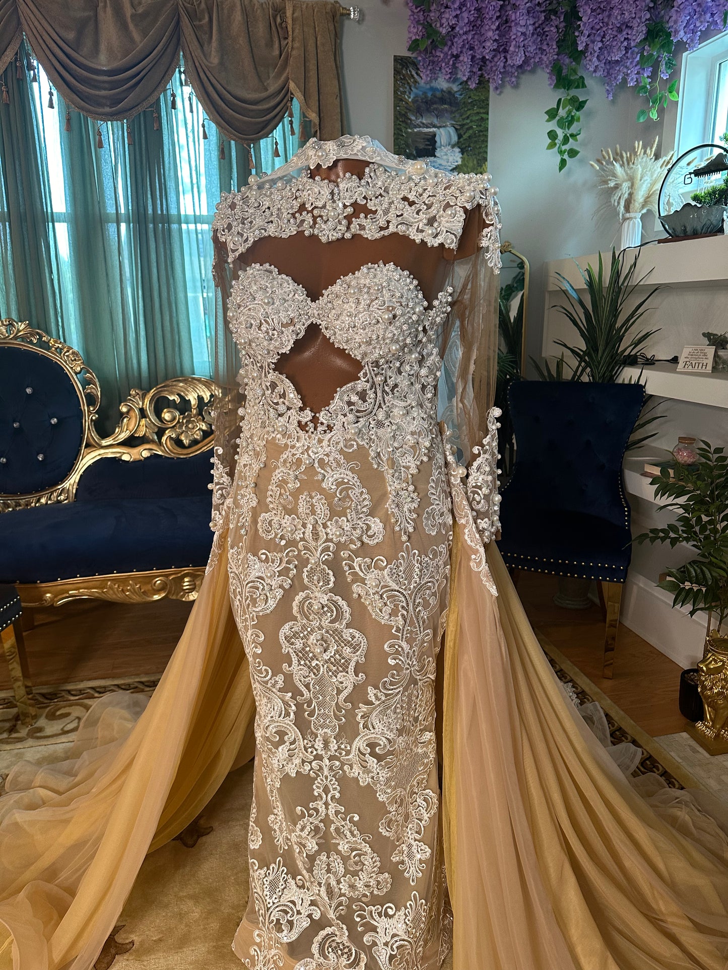 Pearly Gates Wedding Gown