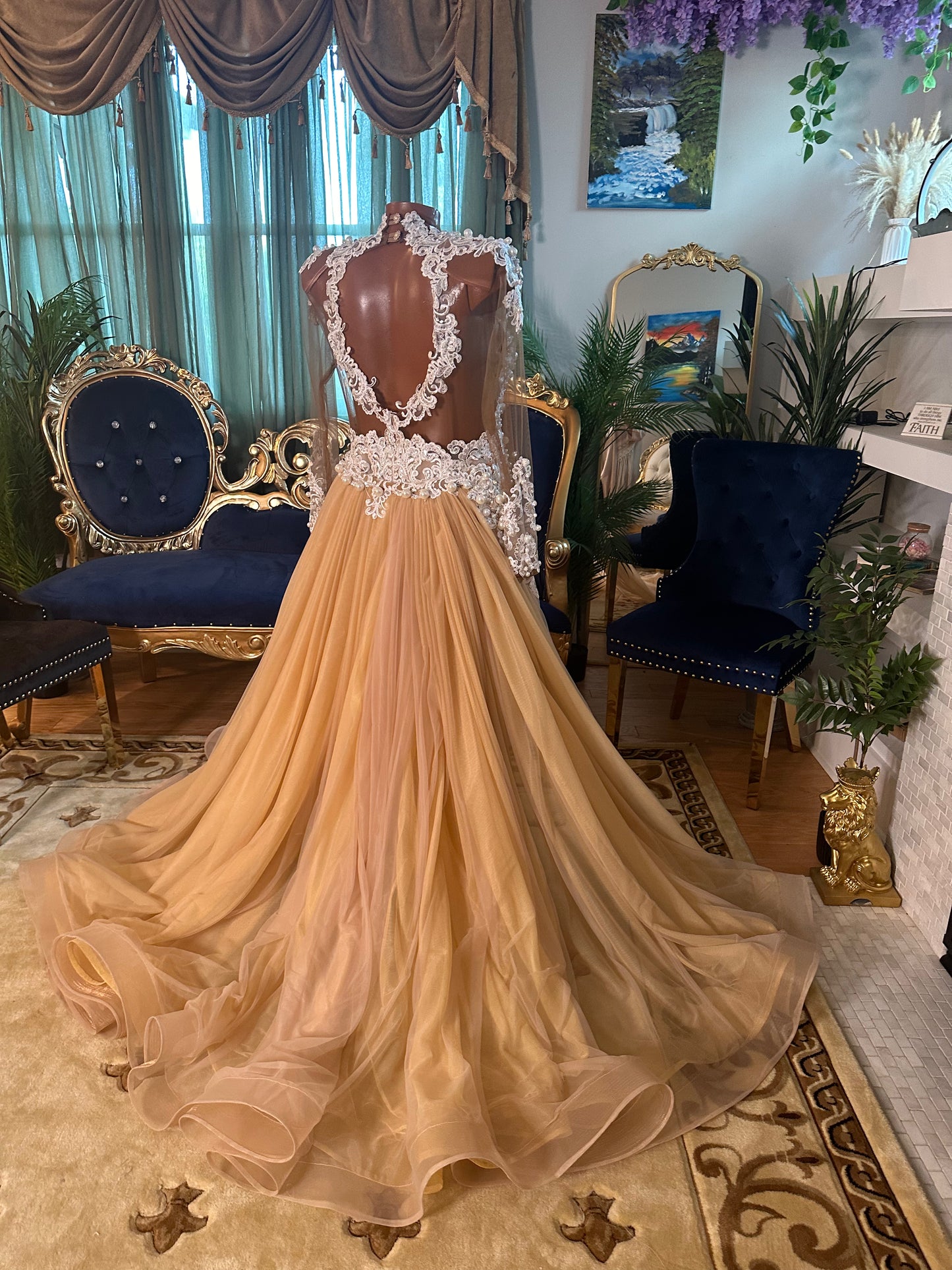 Pearly Gates Wedding Gown