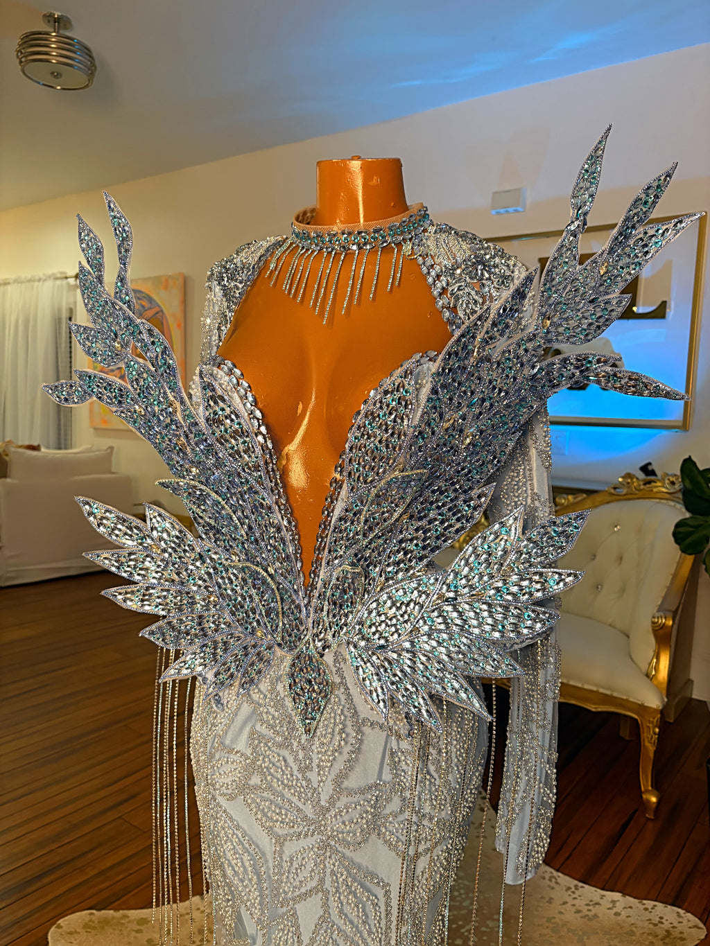 Blue Angels Gown