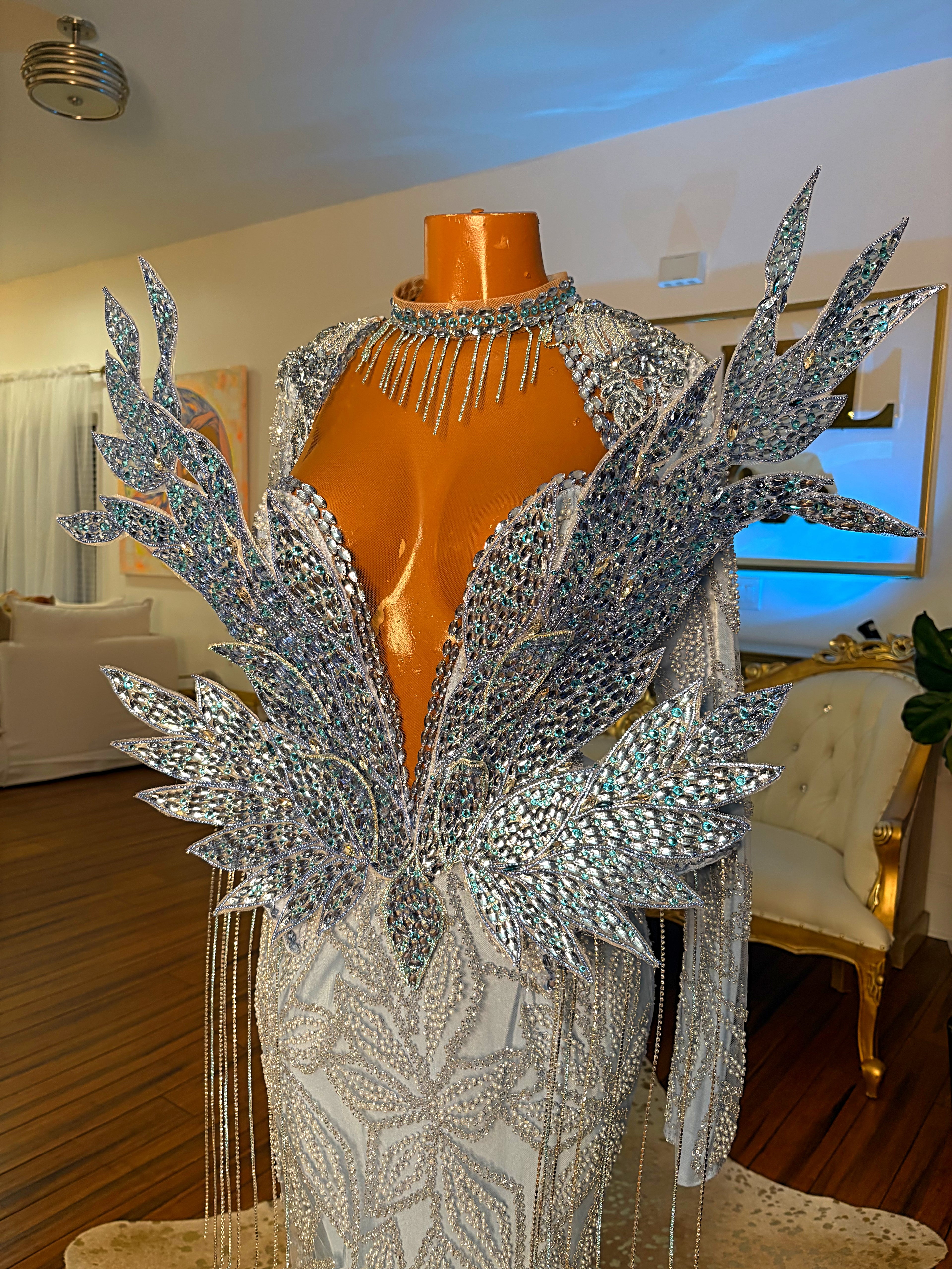 Blue Angels Gown
