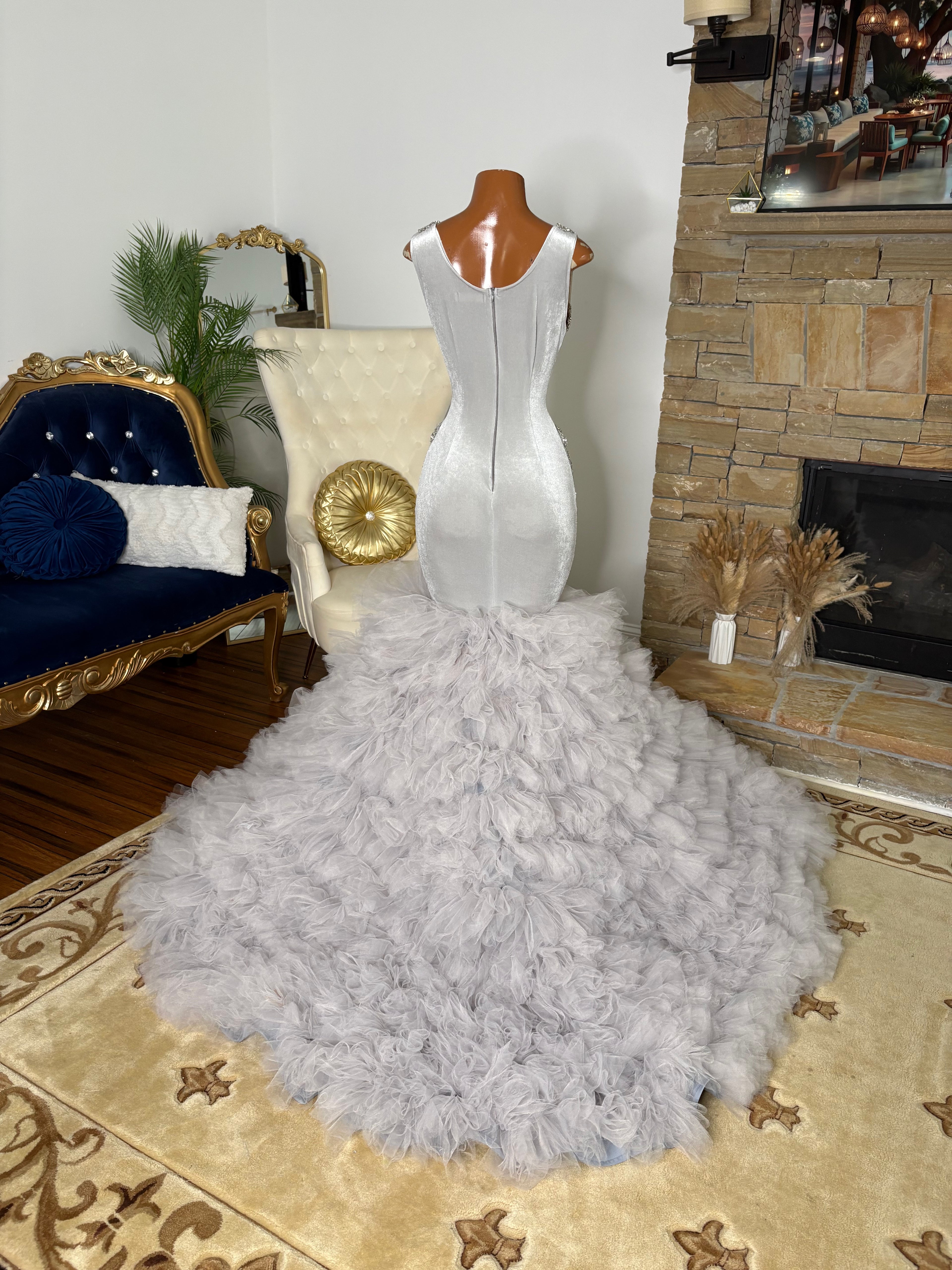 Clouds Of Silver Gown