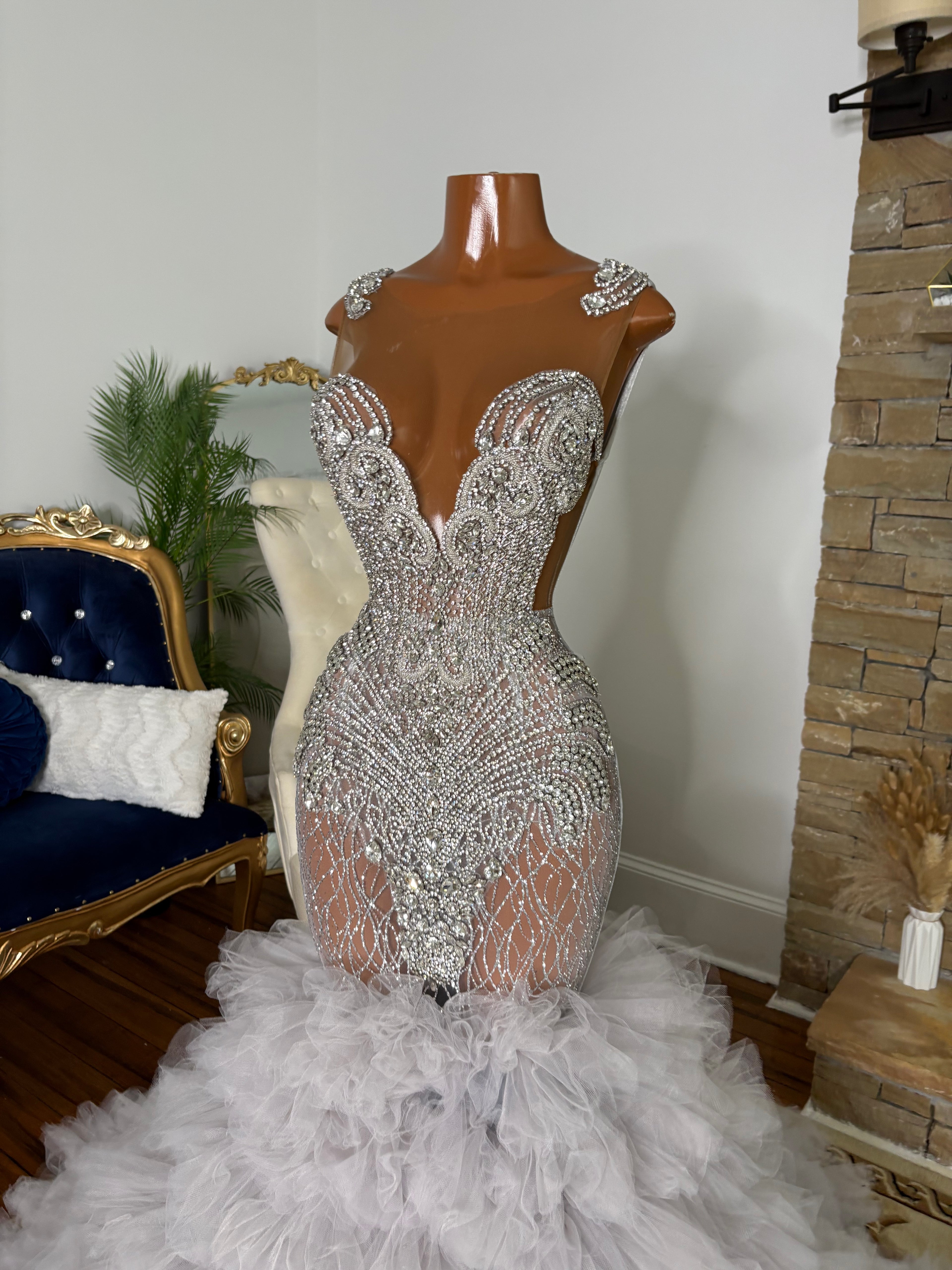 Clouds Of Silver Gown