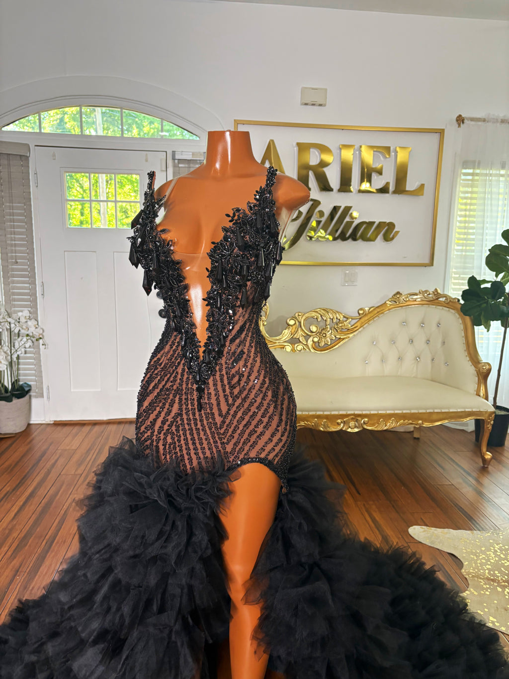 Black Diamond Gown