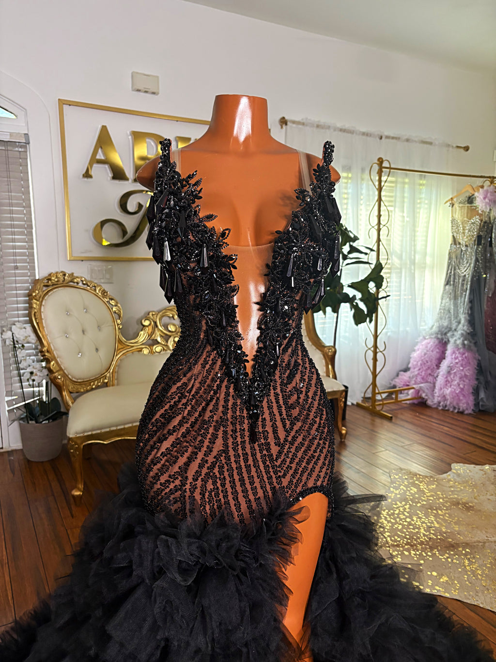 Black Diamond Gown