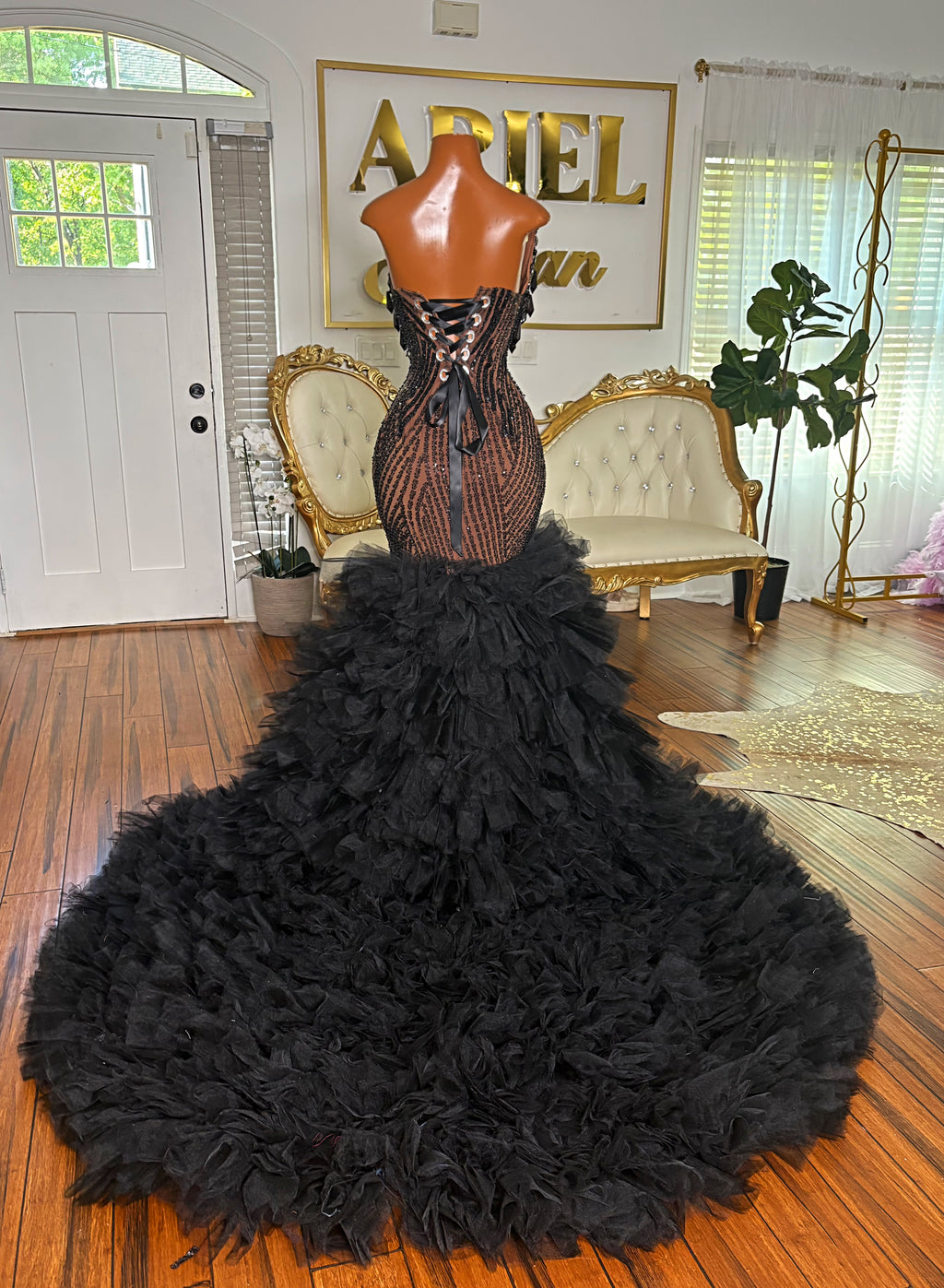 Black Diamond Gown