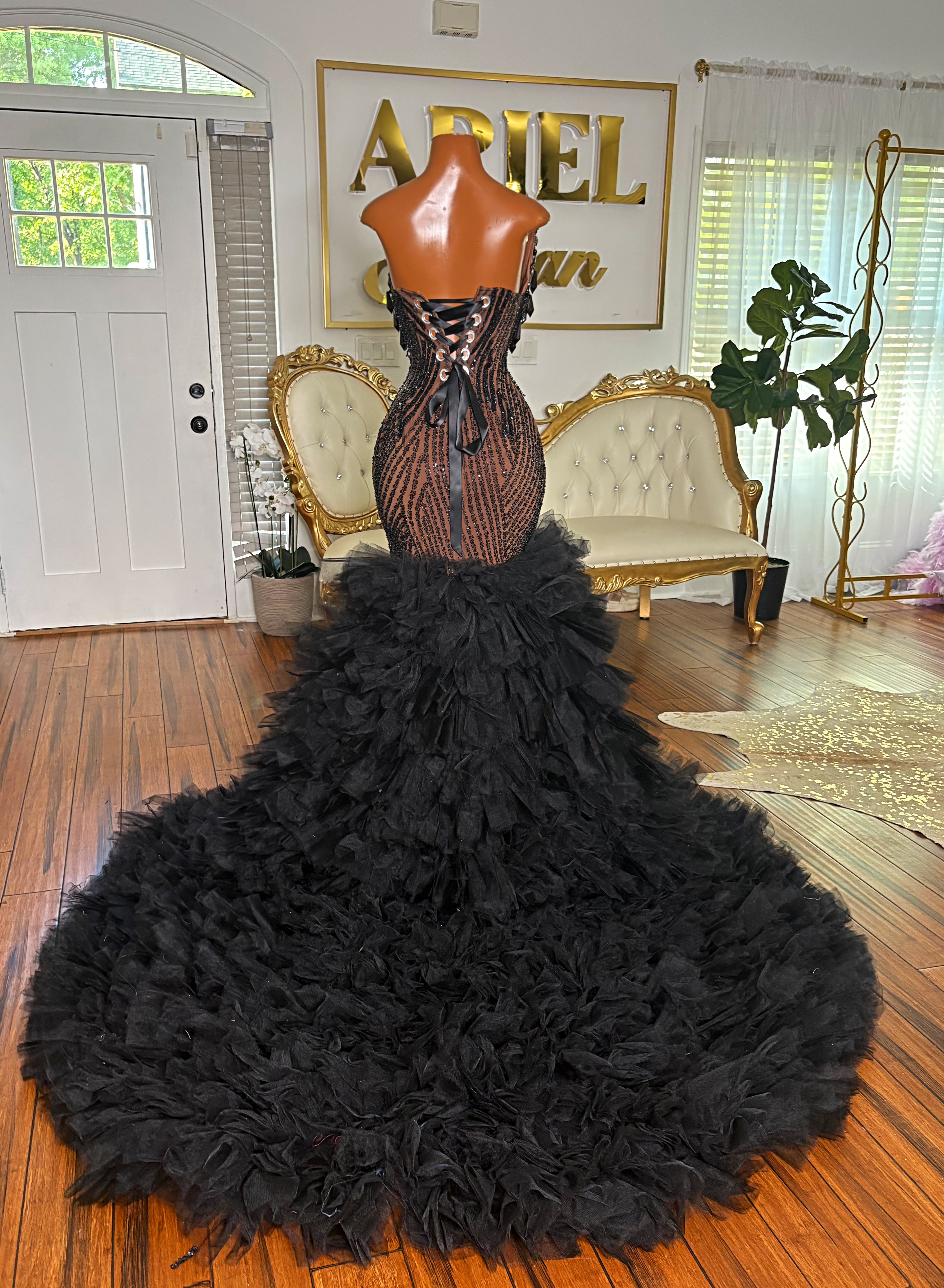 Black Diamond Gown