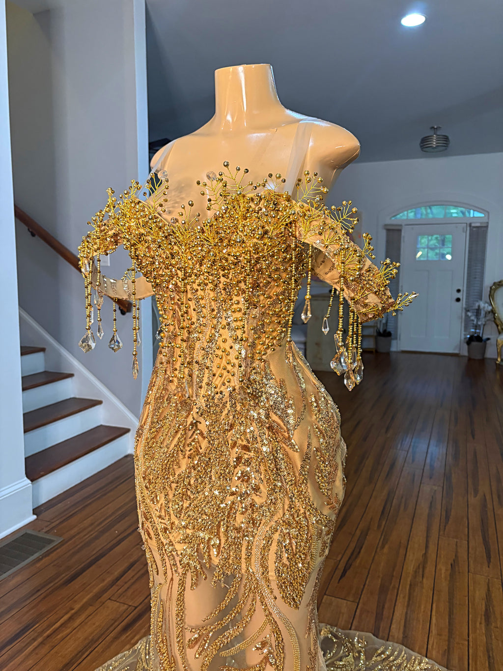Golden Compass Gown