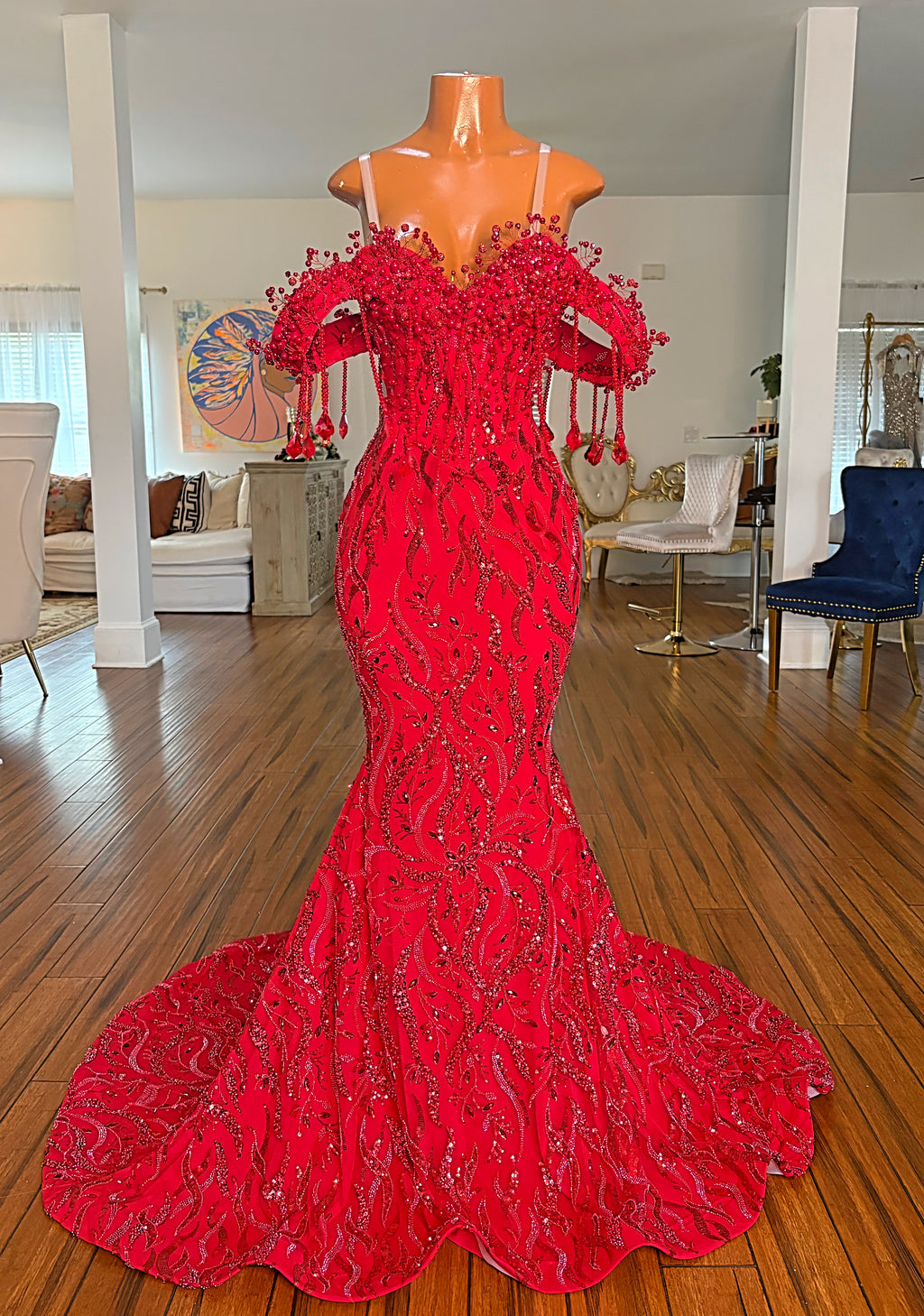 Budding Rose Gown