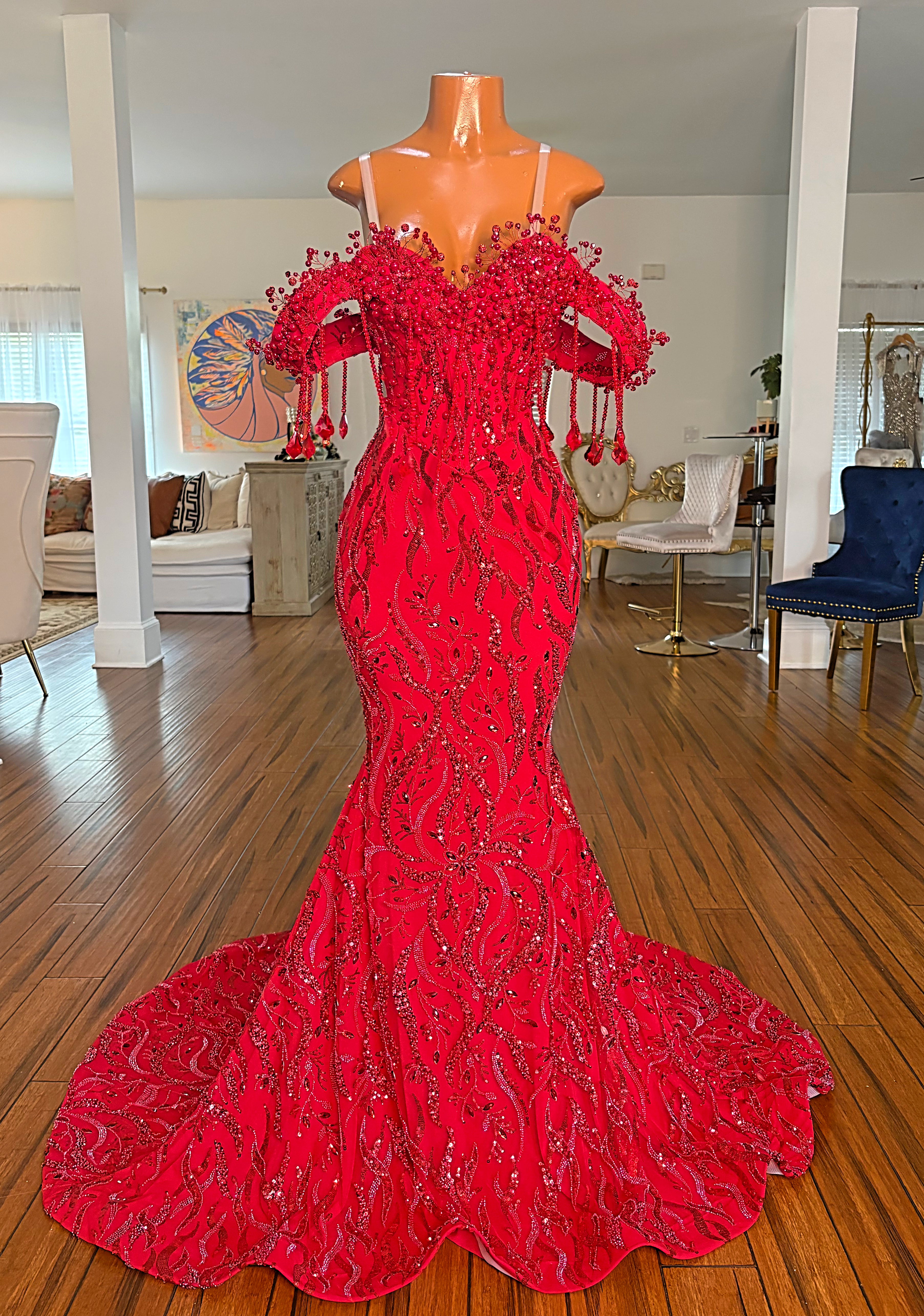 Budding Rose Gown
