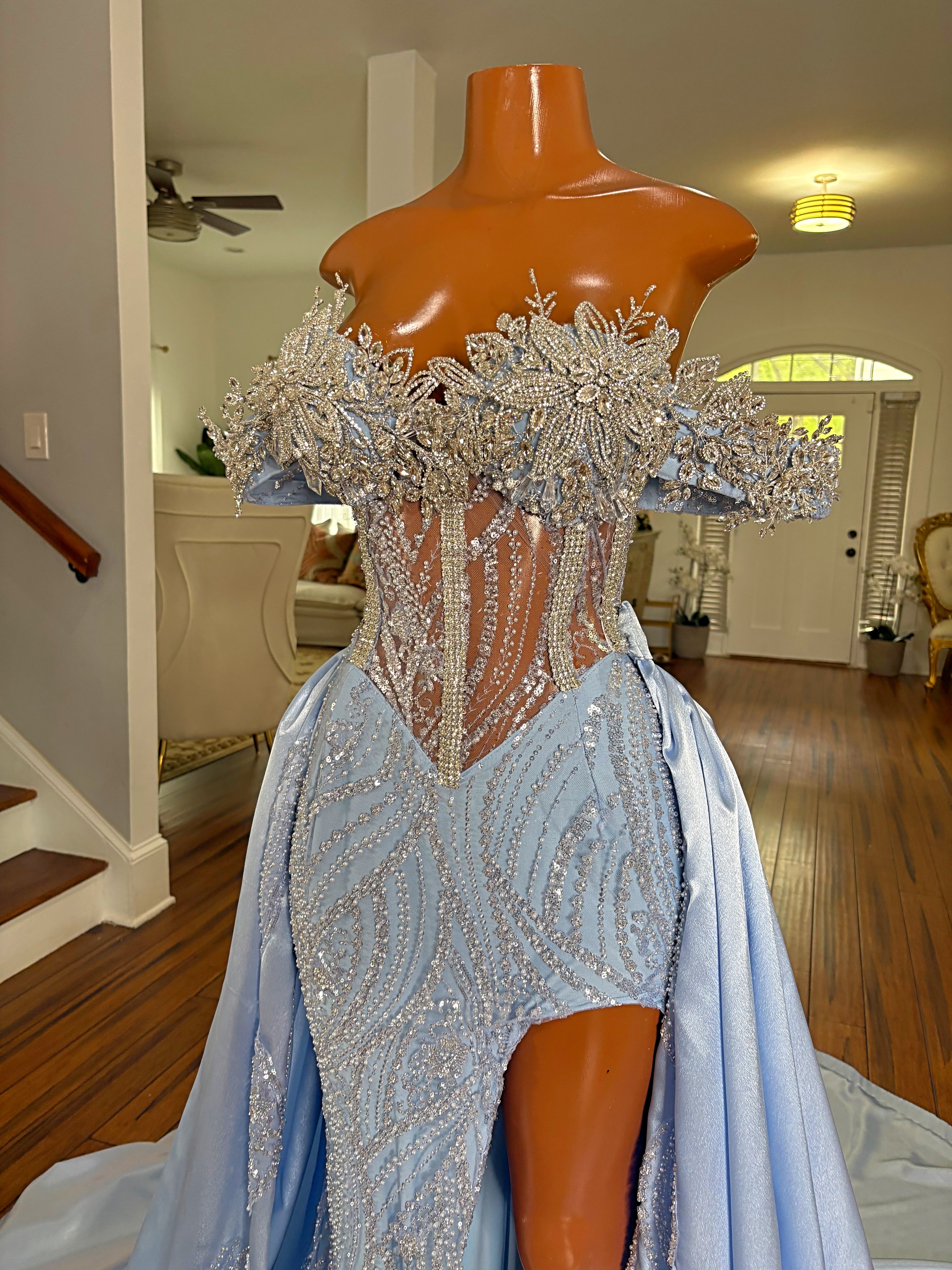 Cinderellas Slipper Gown