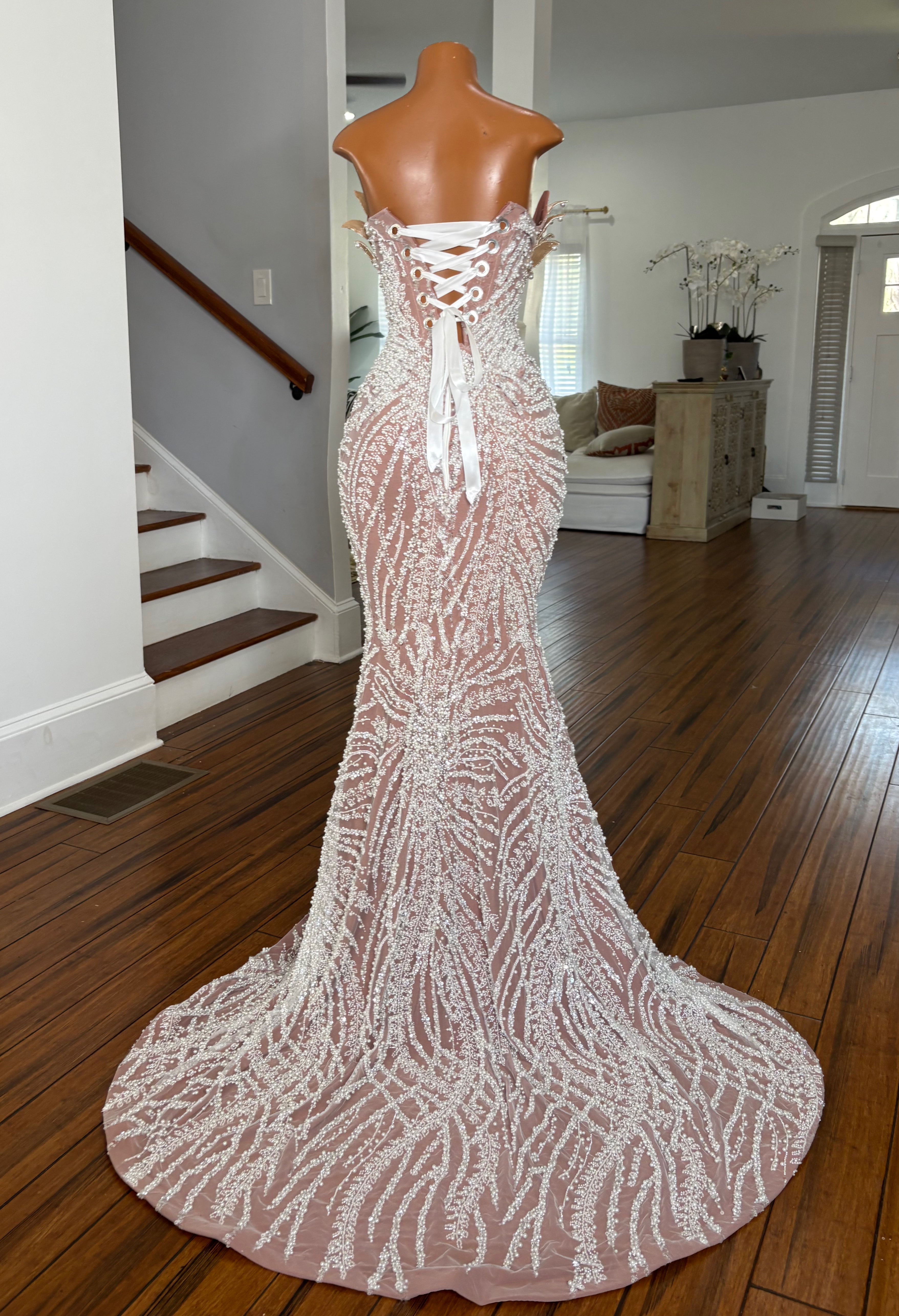 Blooming Pearl Gown