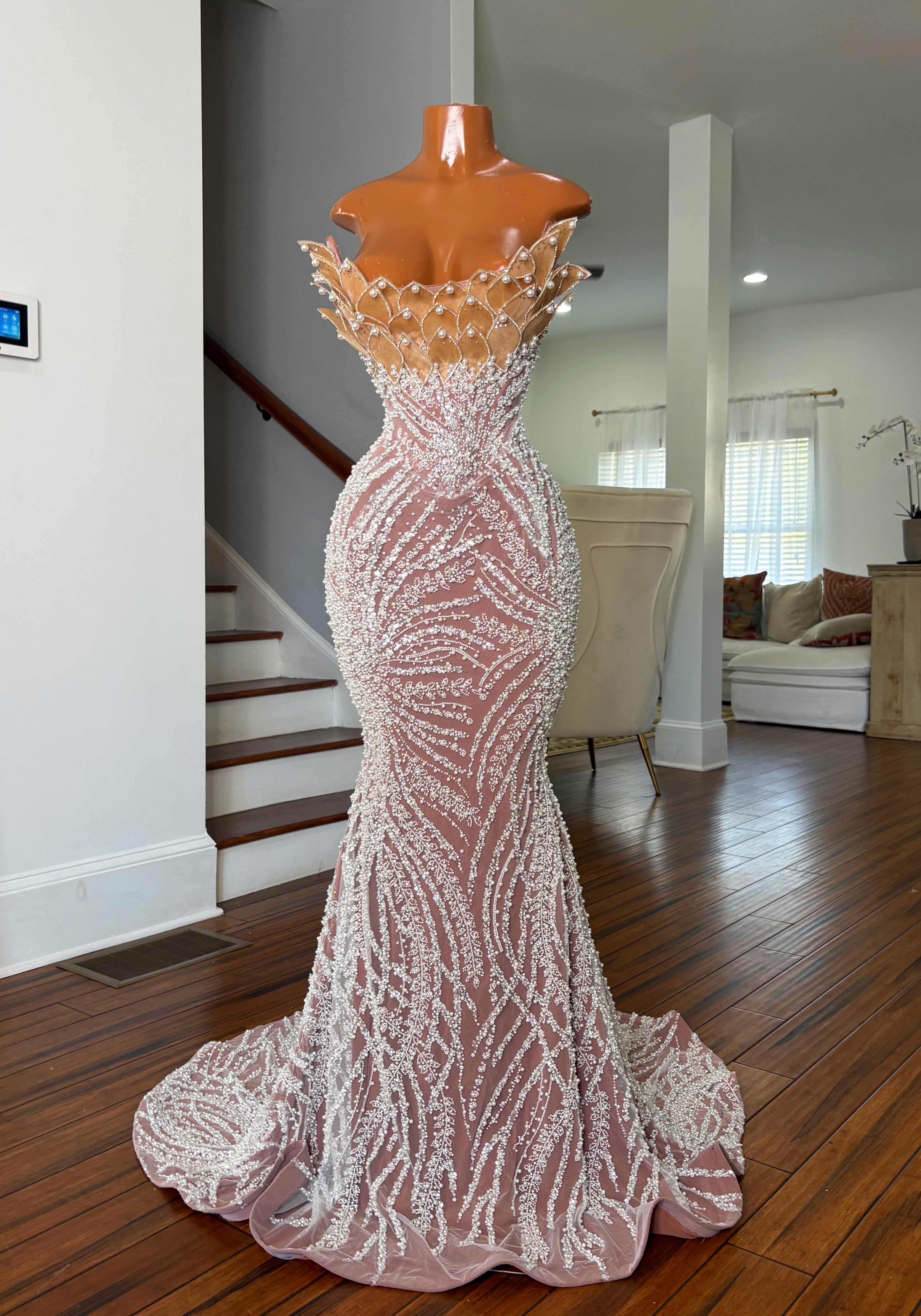 Blooming Pearl Gown