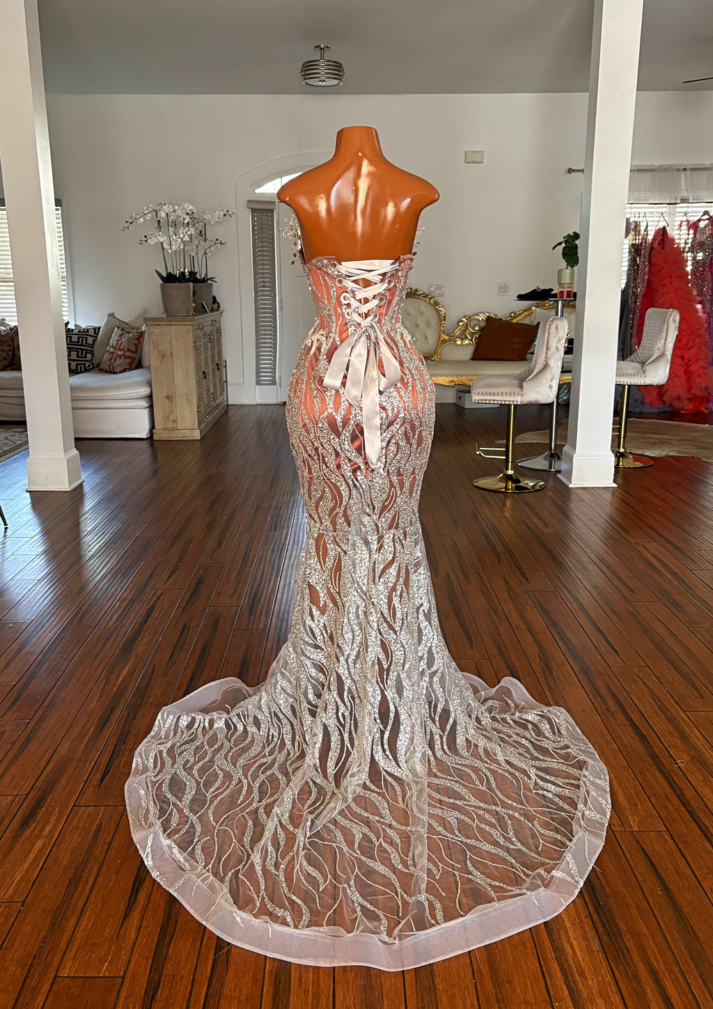 Sterling Waves Gown