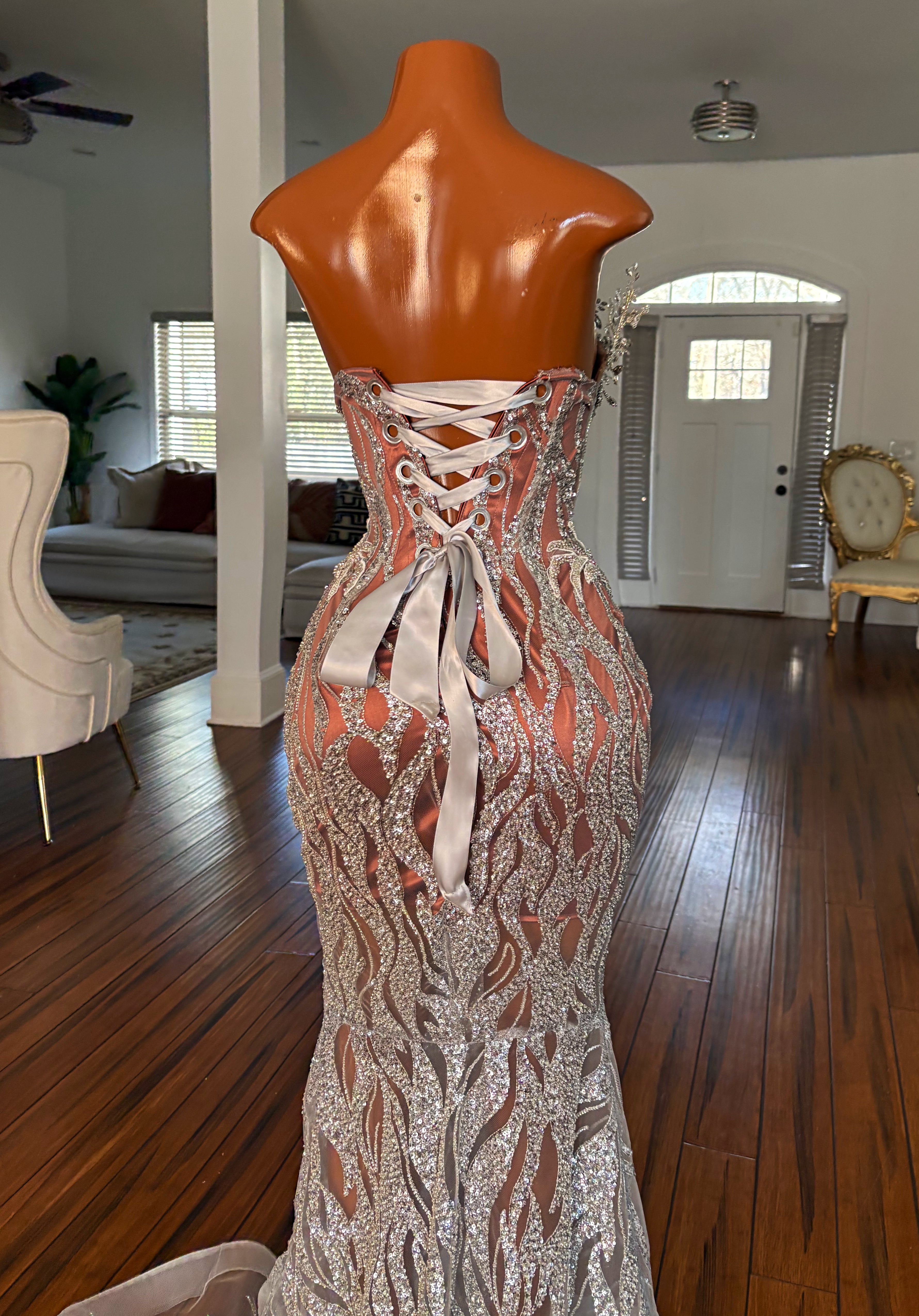 Sterling Waves Gown