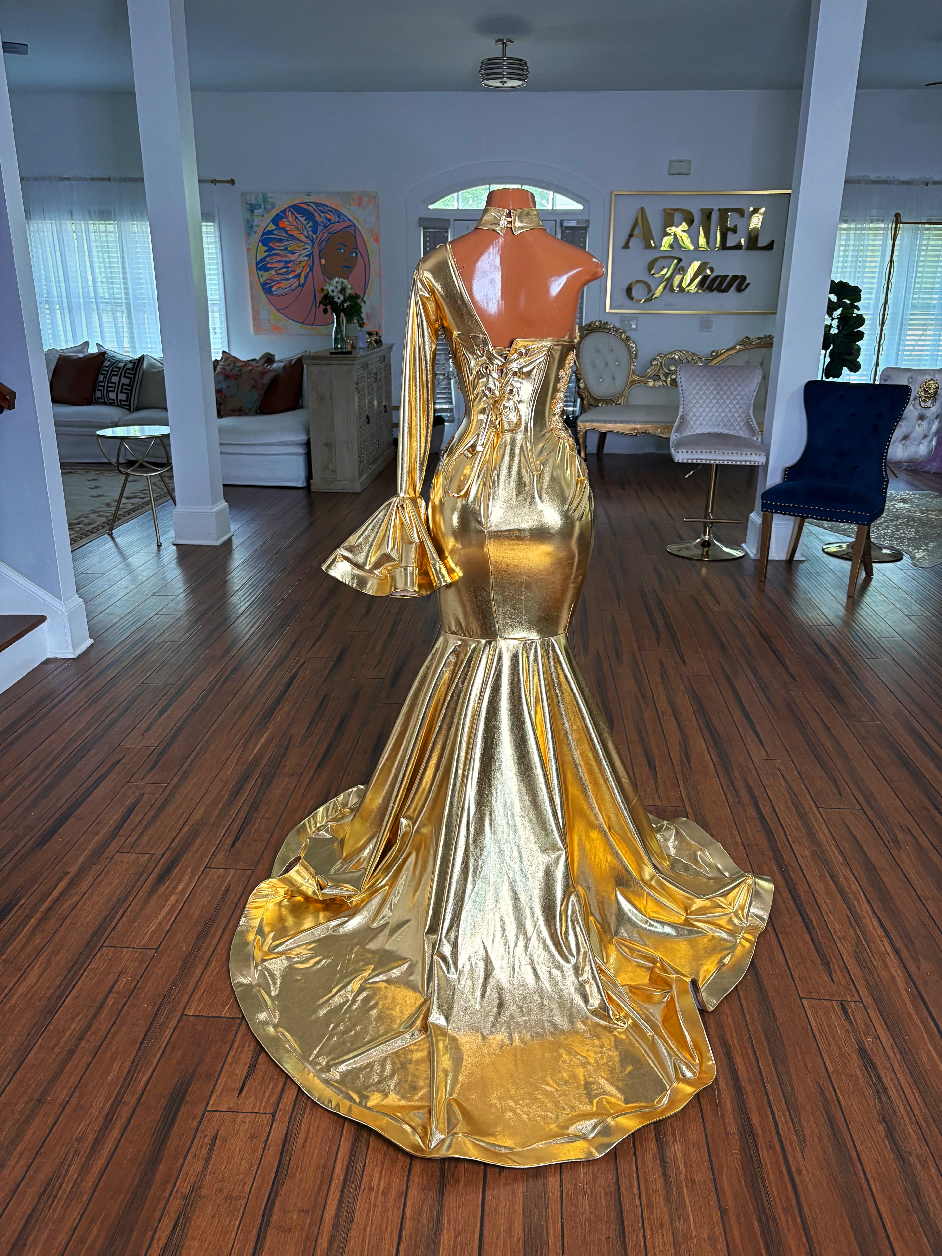Metallic Dreams Gown