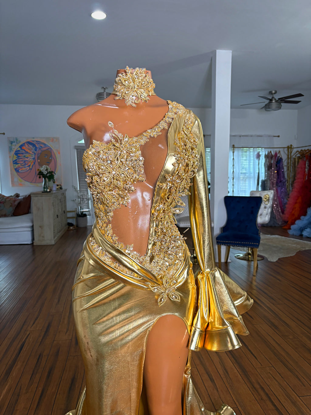 Metallic Dreams Gown