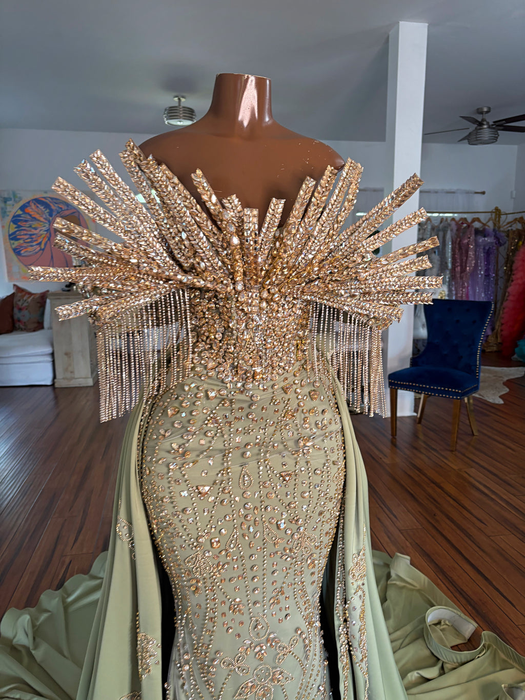 Champagne Reign Gown