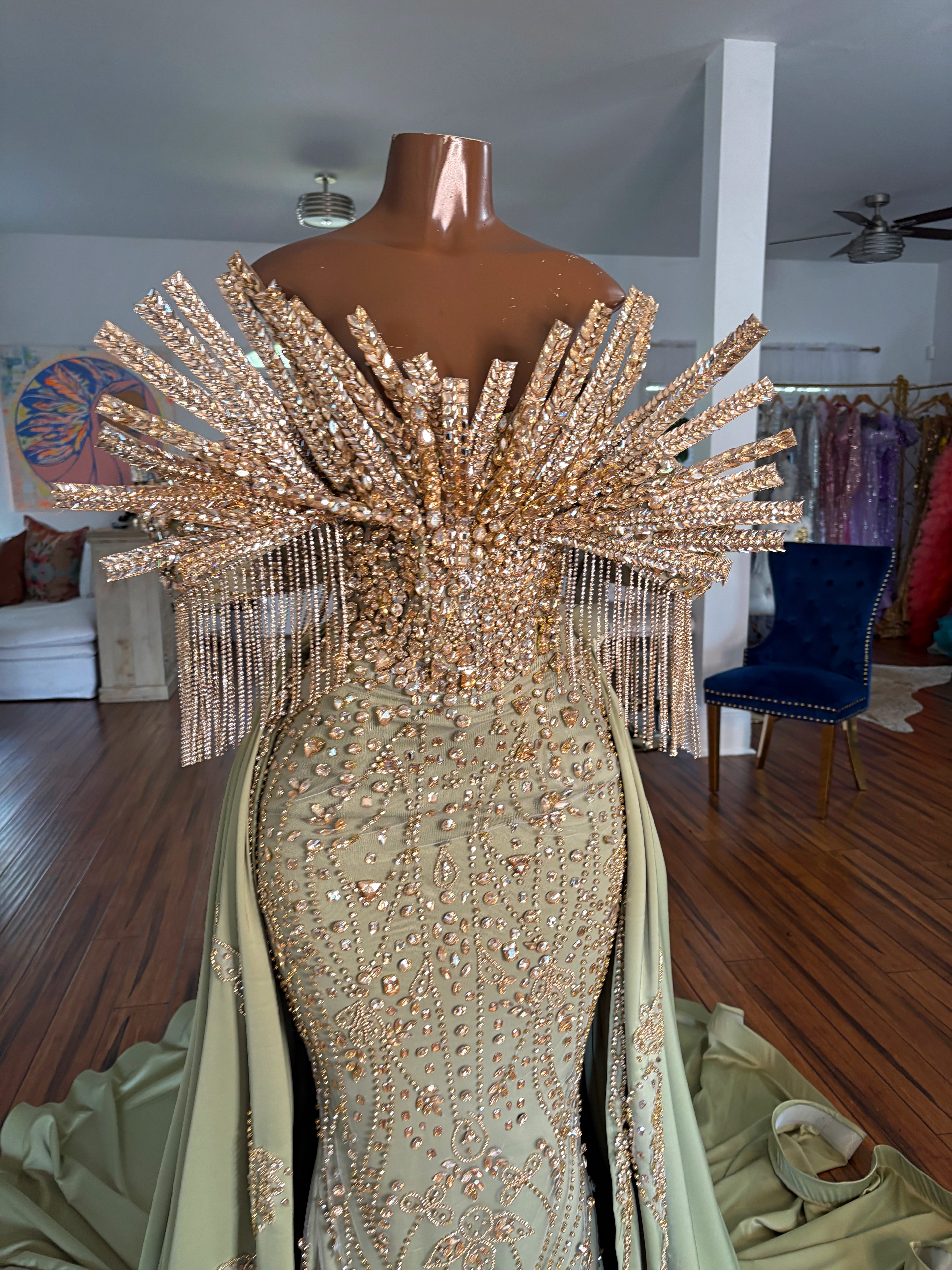 Champagne Reign Gown