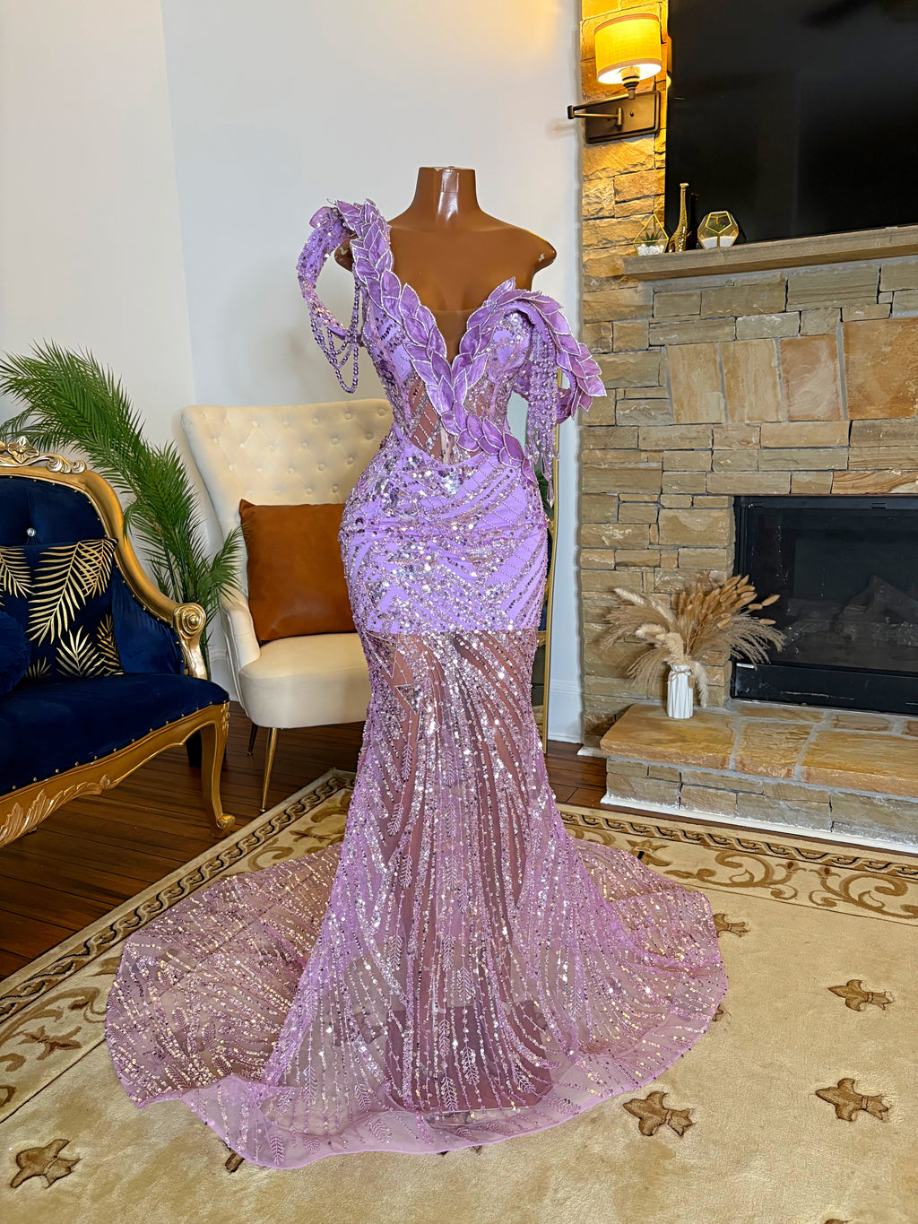 Lilac Diamond Fairy Gown