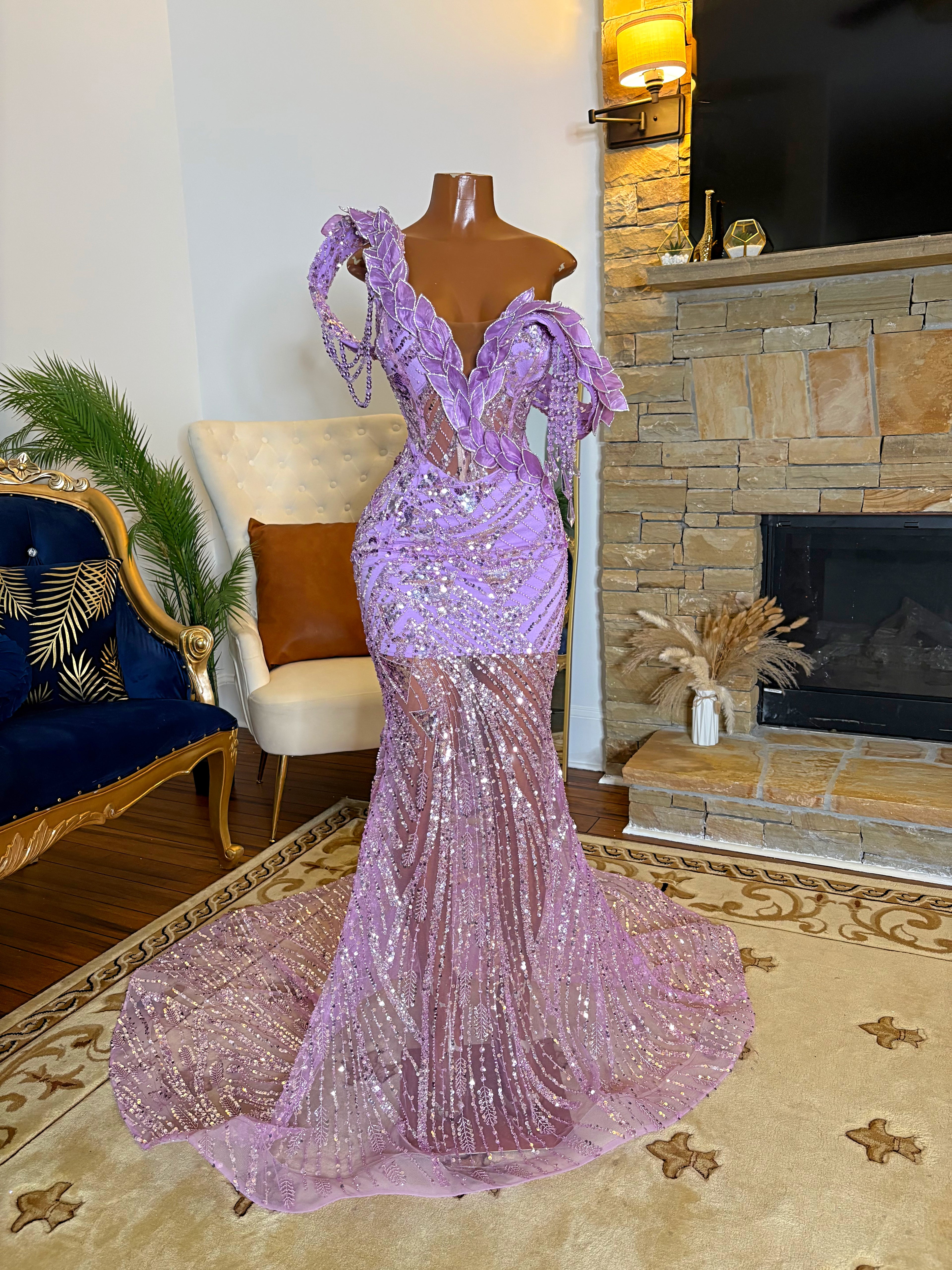 Lilac Diamond Fairy Gown