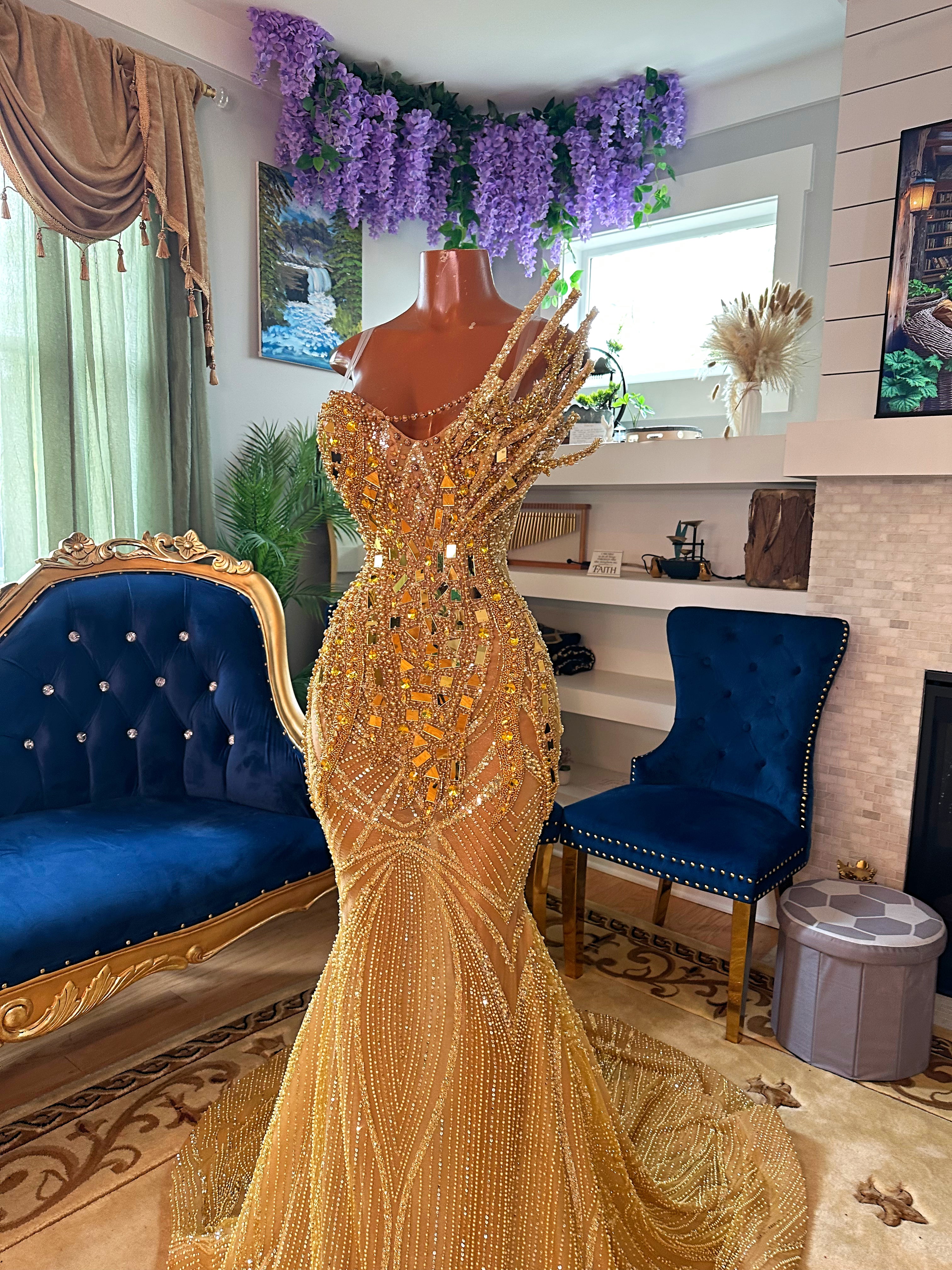 Mirrored Guide Gown