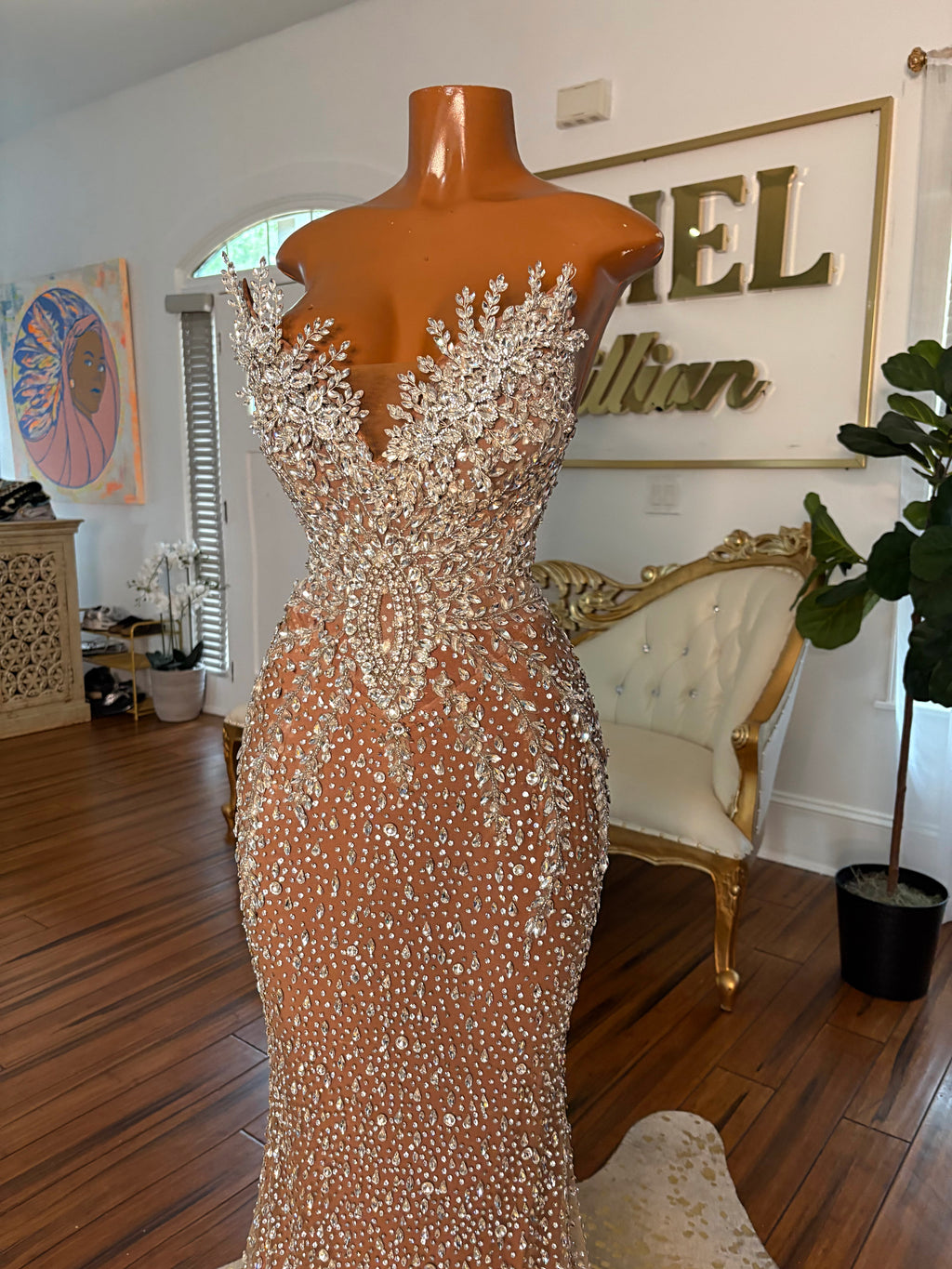 Shining Crystal Gown
