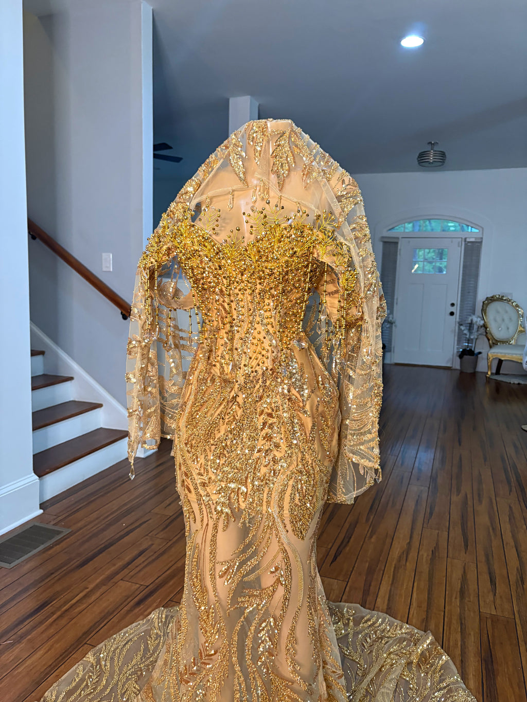 Golden Compass Gown