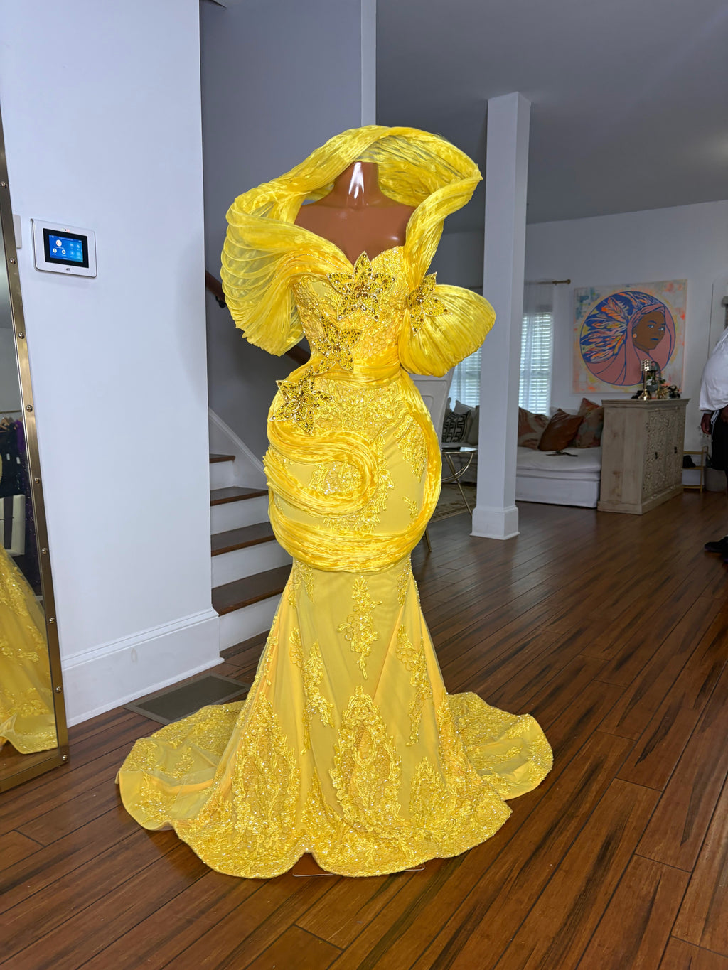 Blooming Sunflower Gown