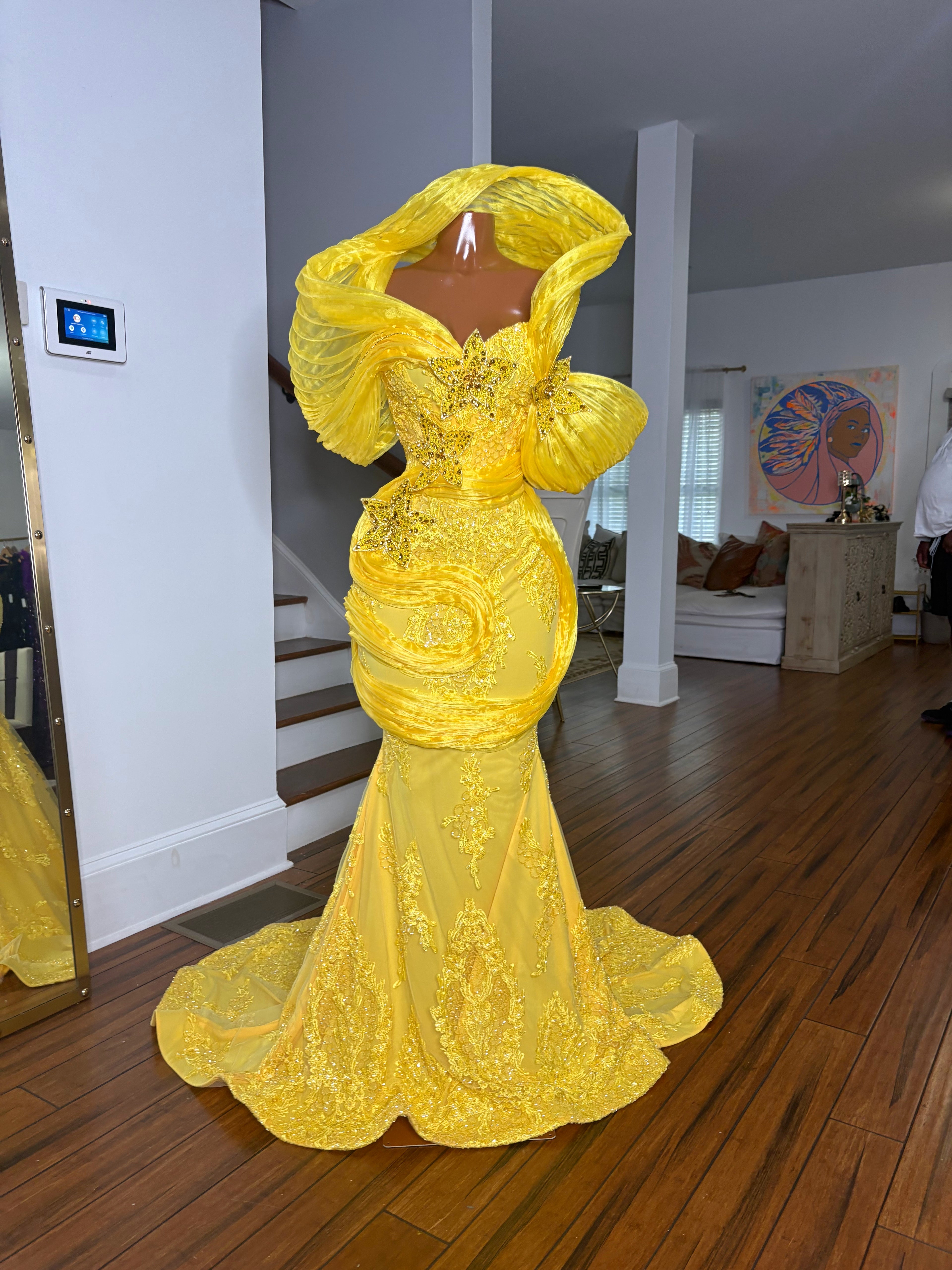 Blooming Sunflower Gown