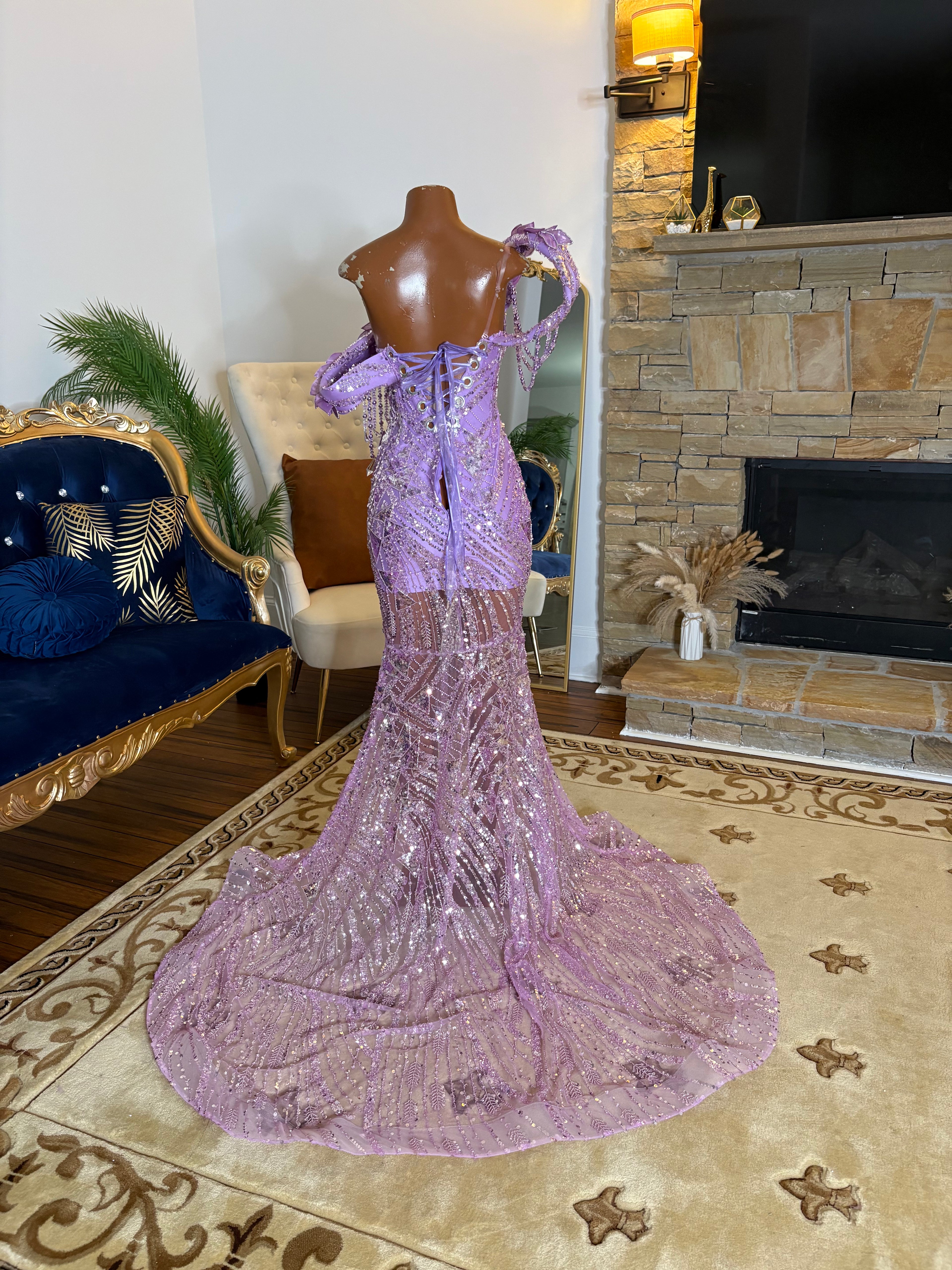 Lilac Diamond Fairy Gown