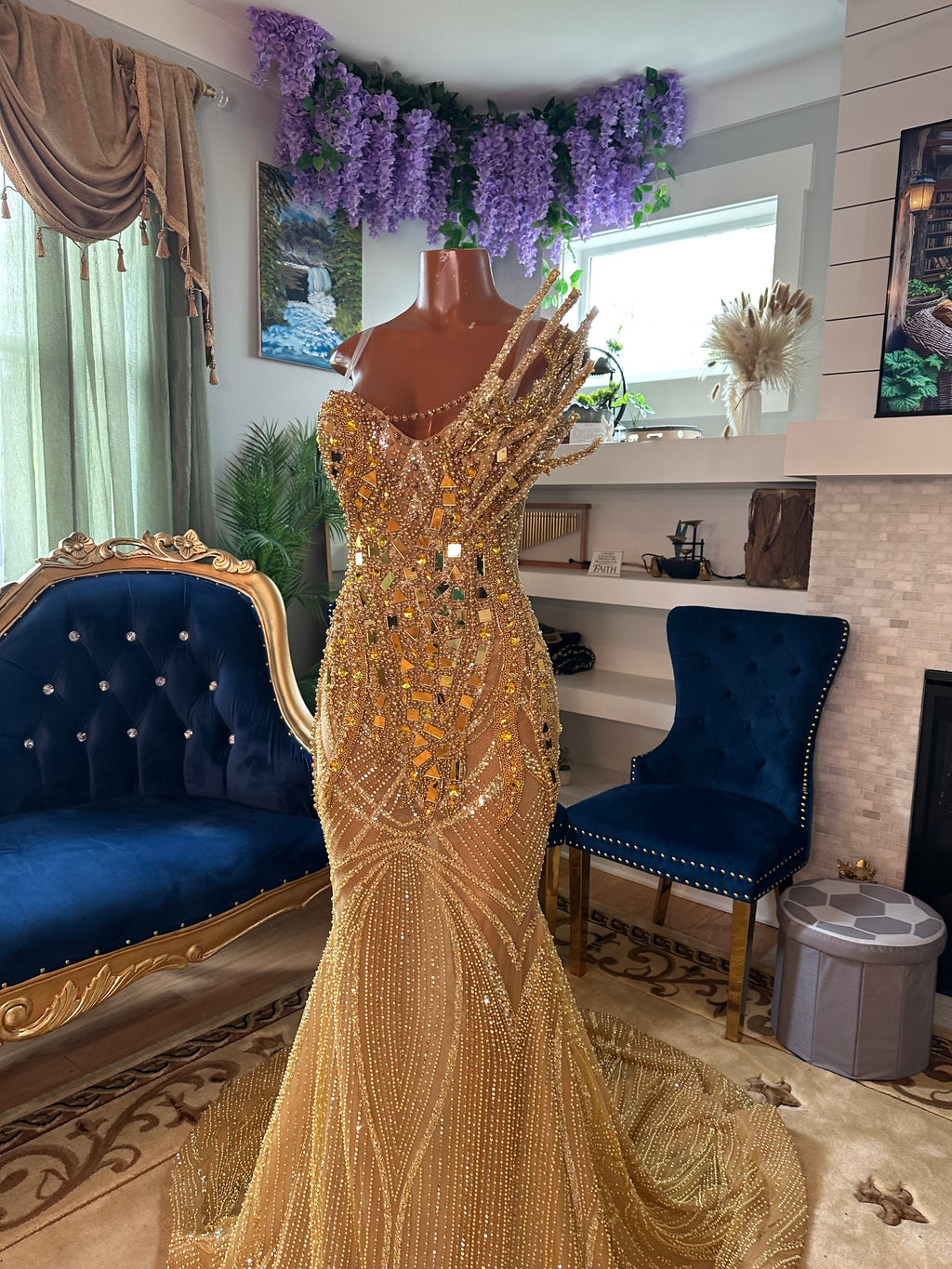 Mirrored Guide Gown