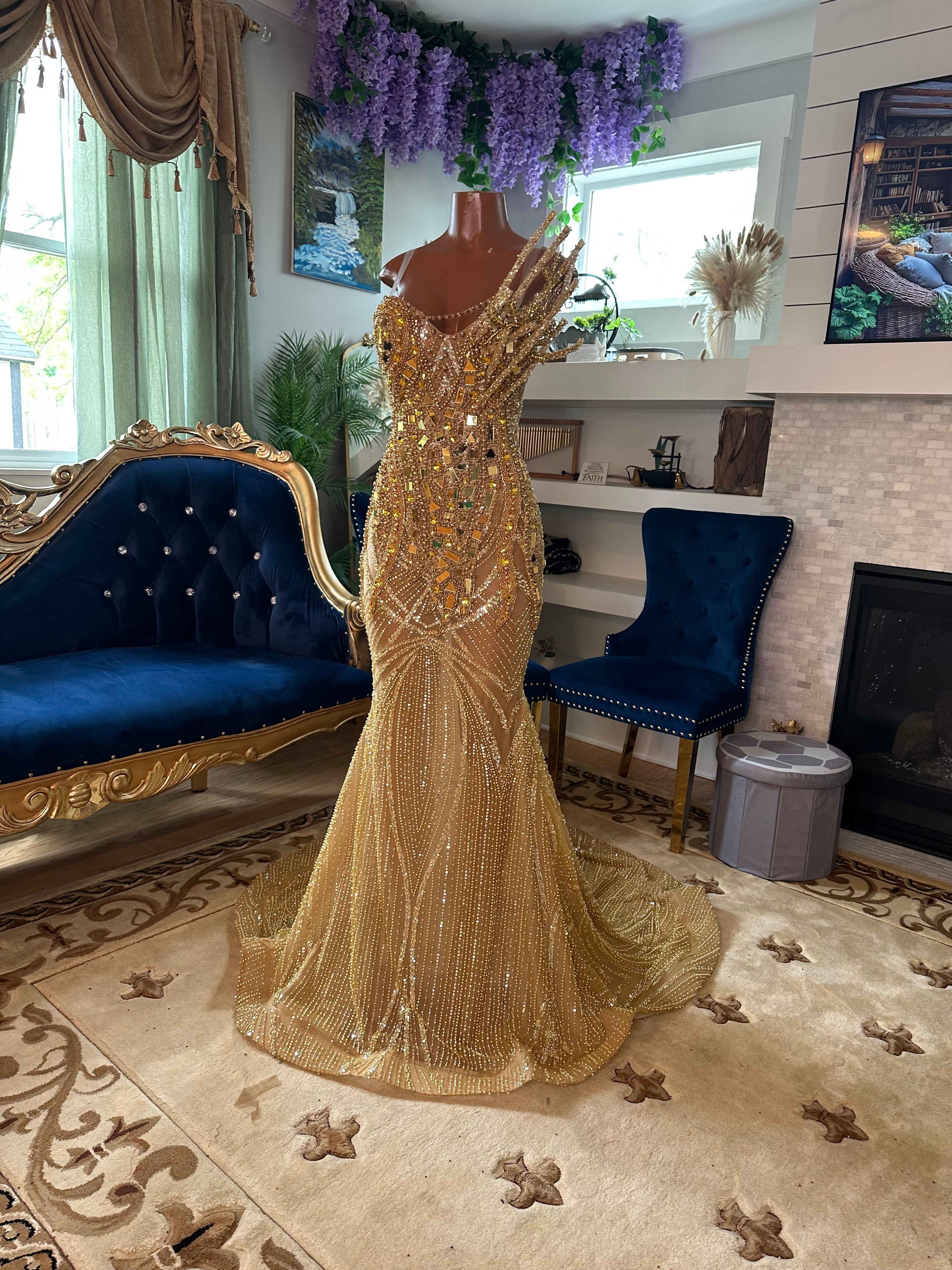 Mirrored Guide Gown