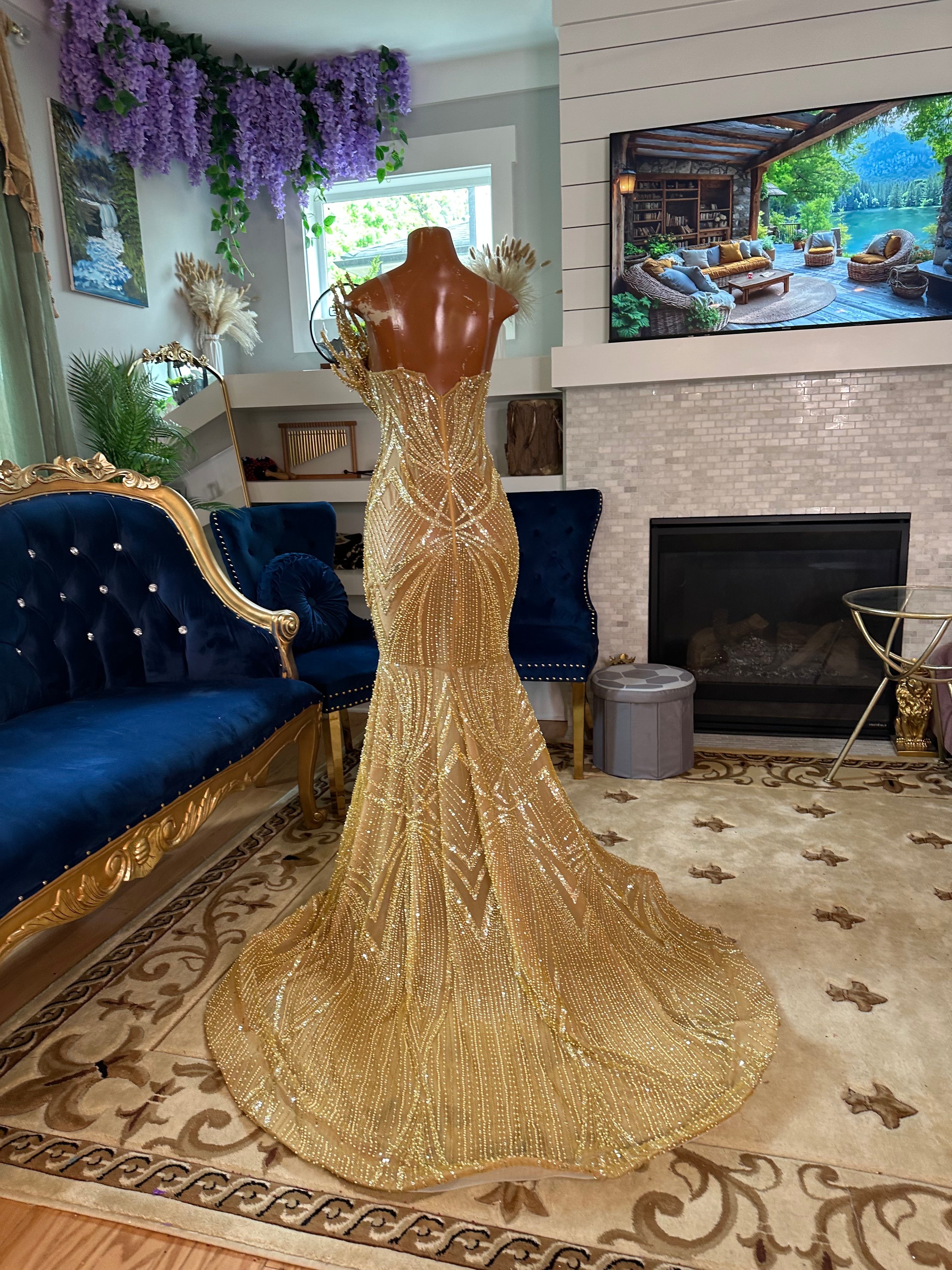 Mirrored Guide Gown
