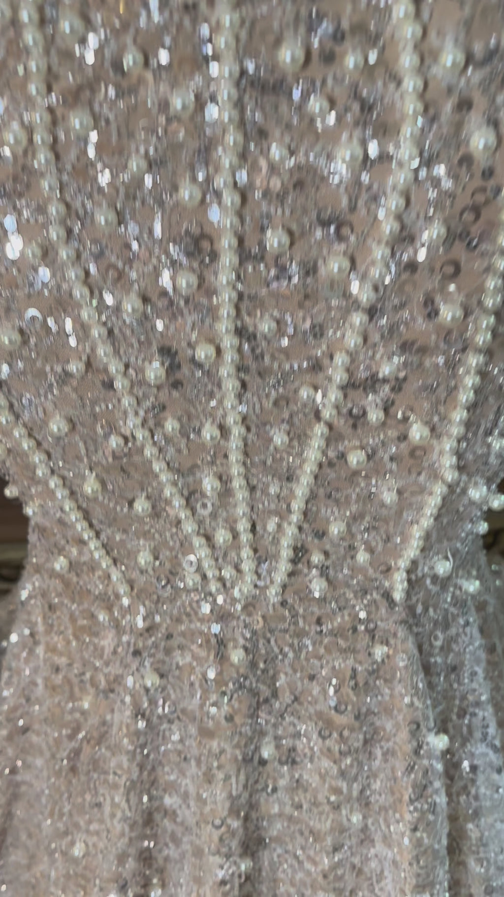 Pearls of Grace Gown