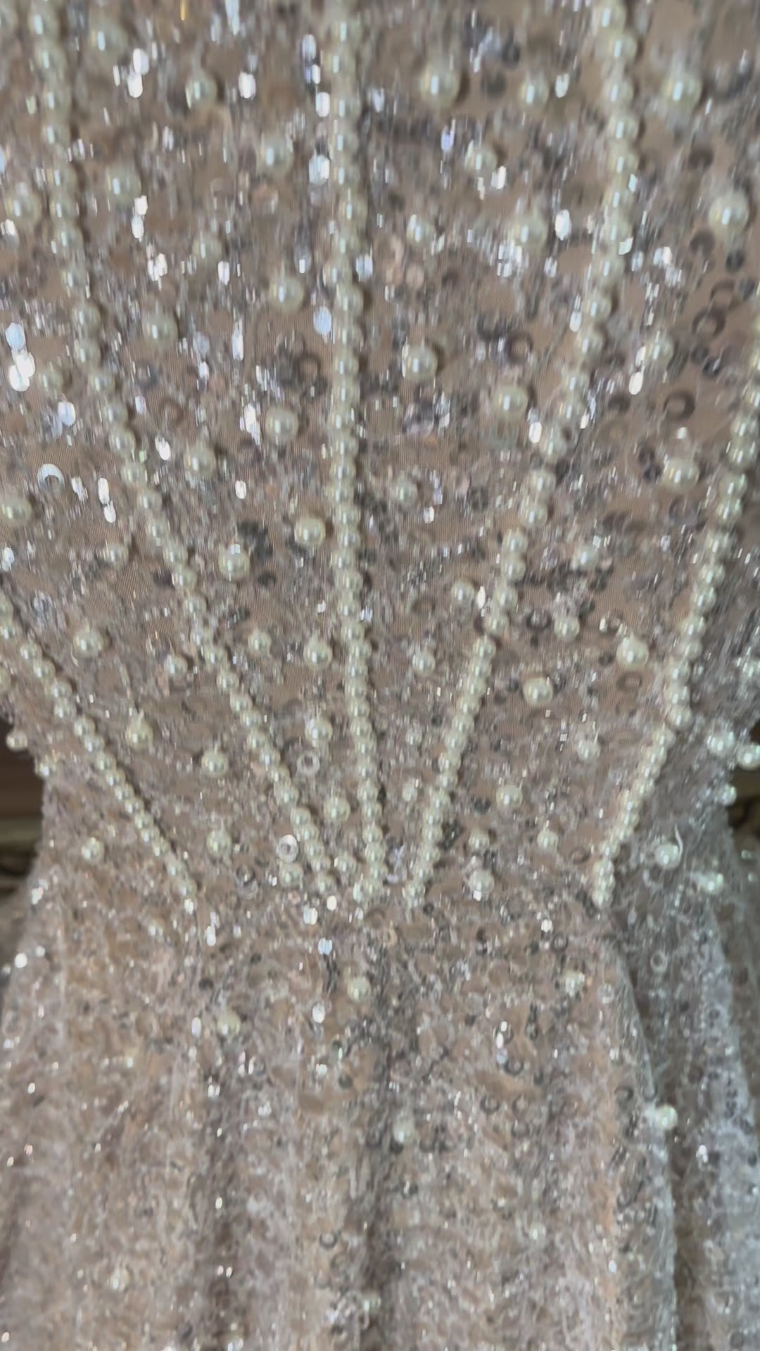 Pearls of Grace Gown