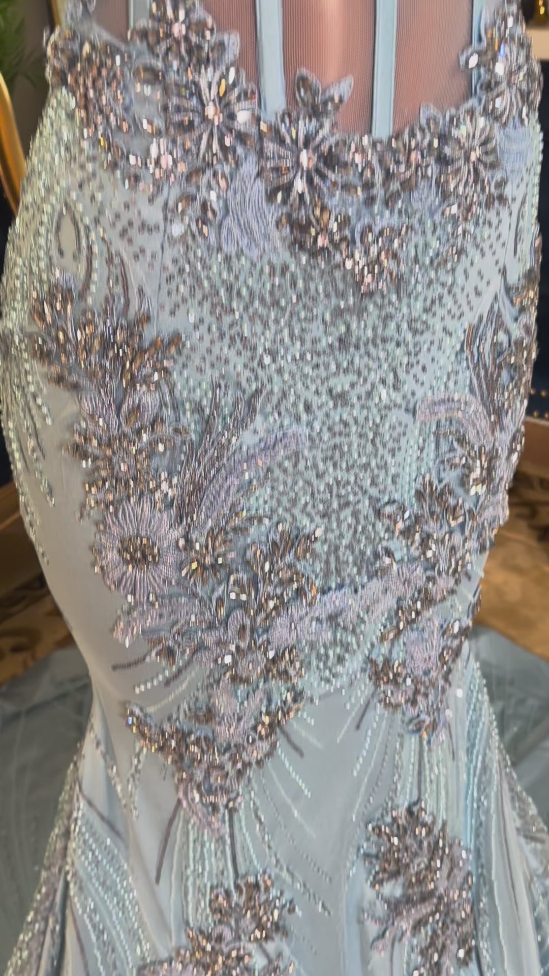 Sky Blue Song Gown