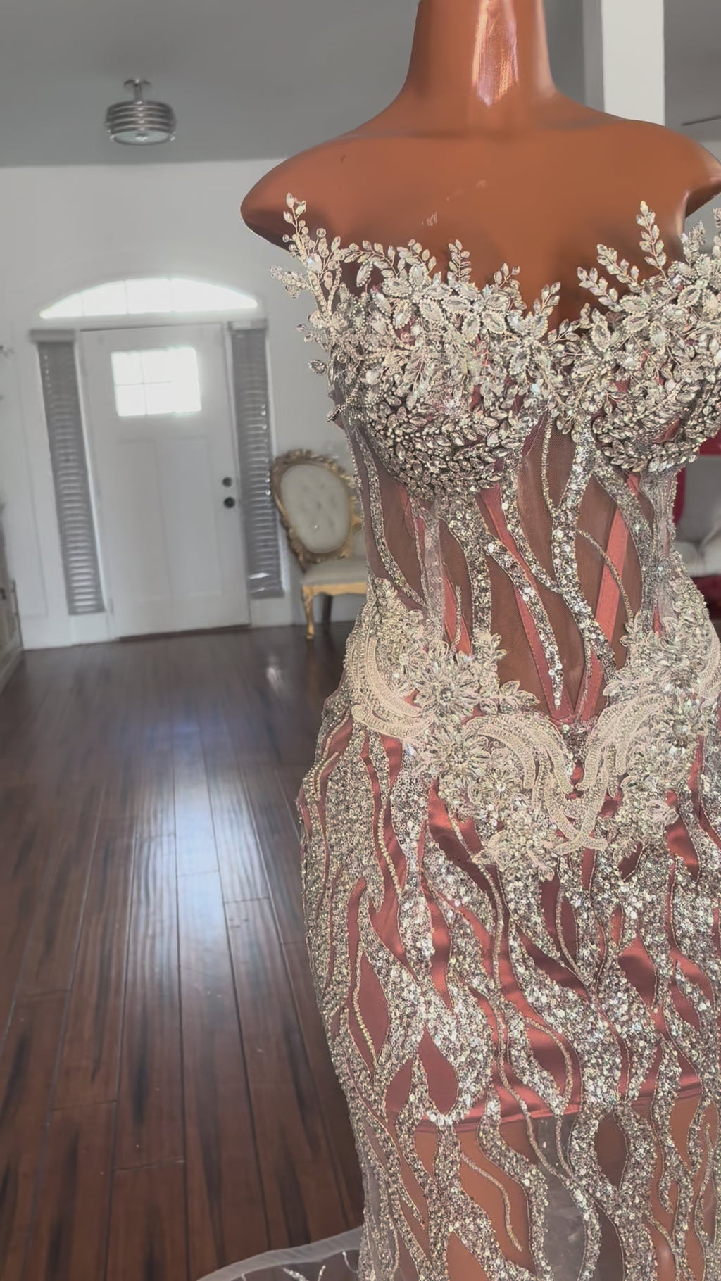 Sterling Waves Gown