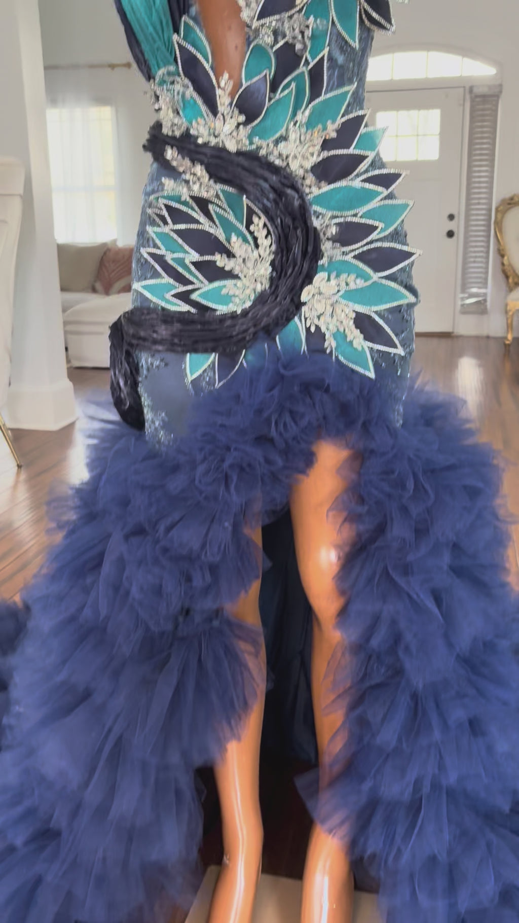 Midnight Mix Tulle Gown