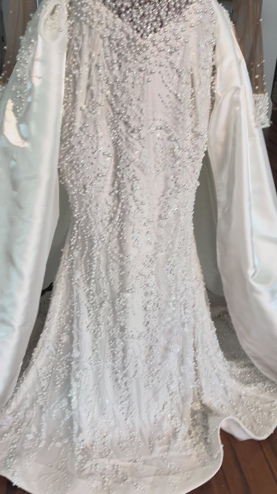 Pearl Waterfalls Gown