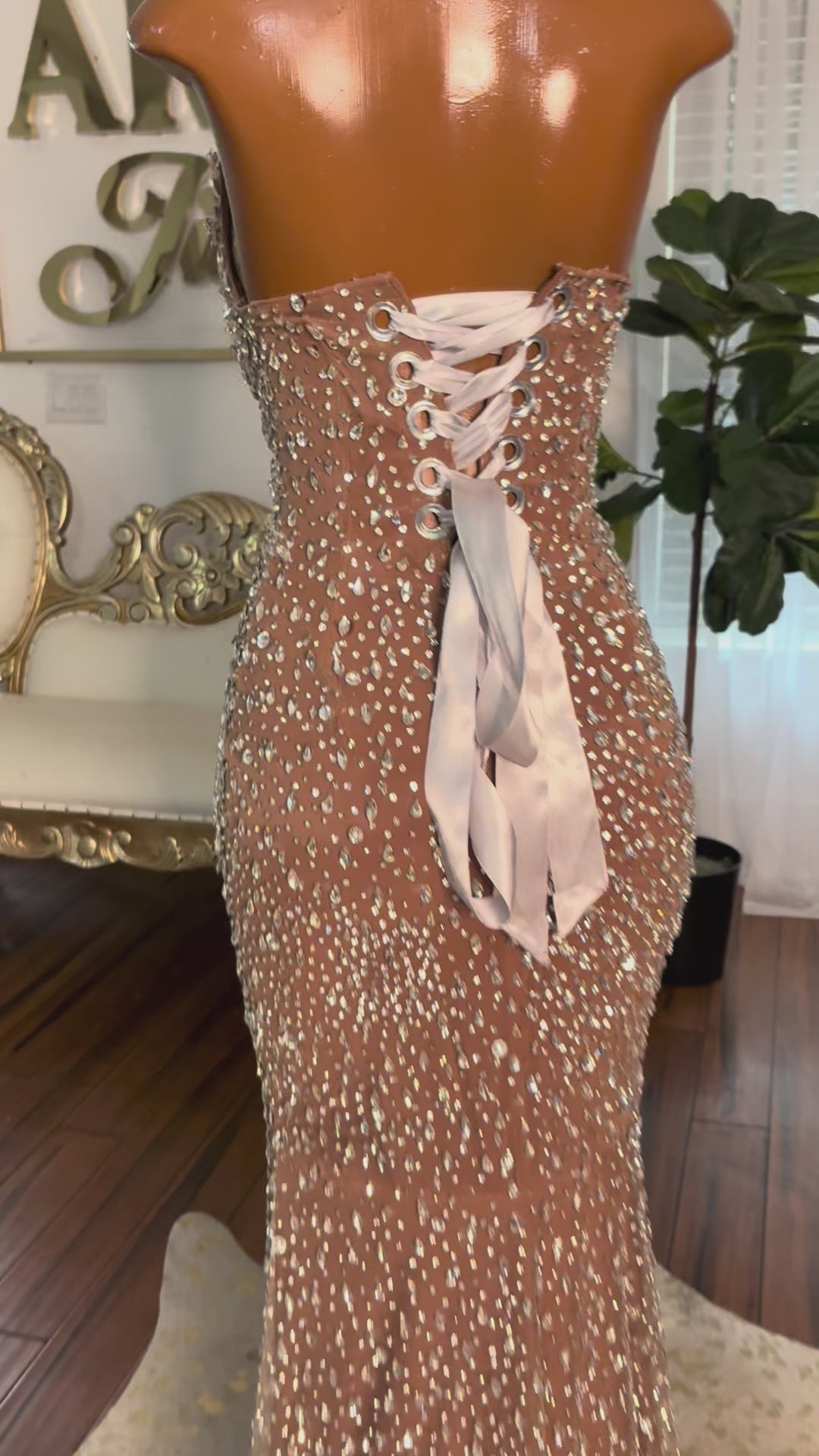 Shining Crystal Gown