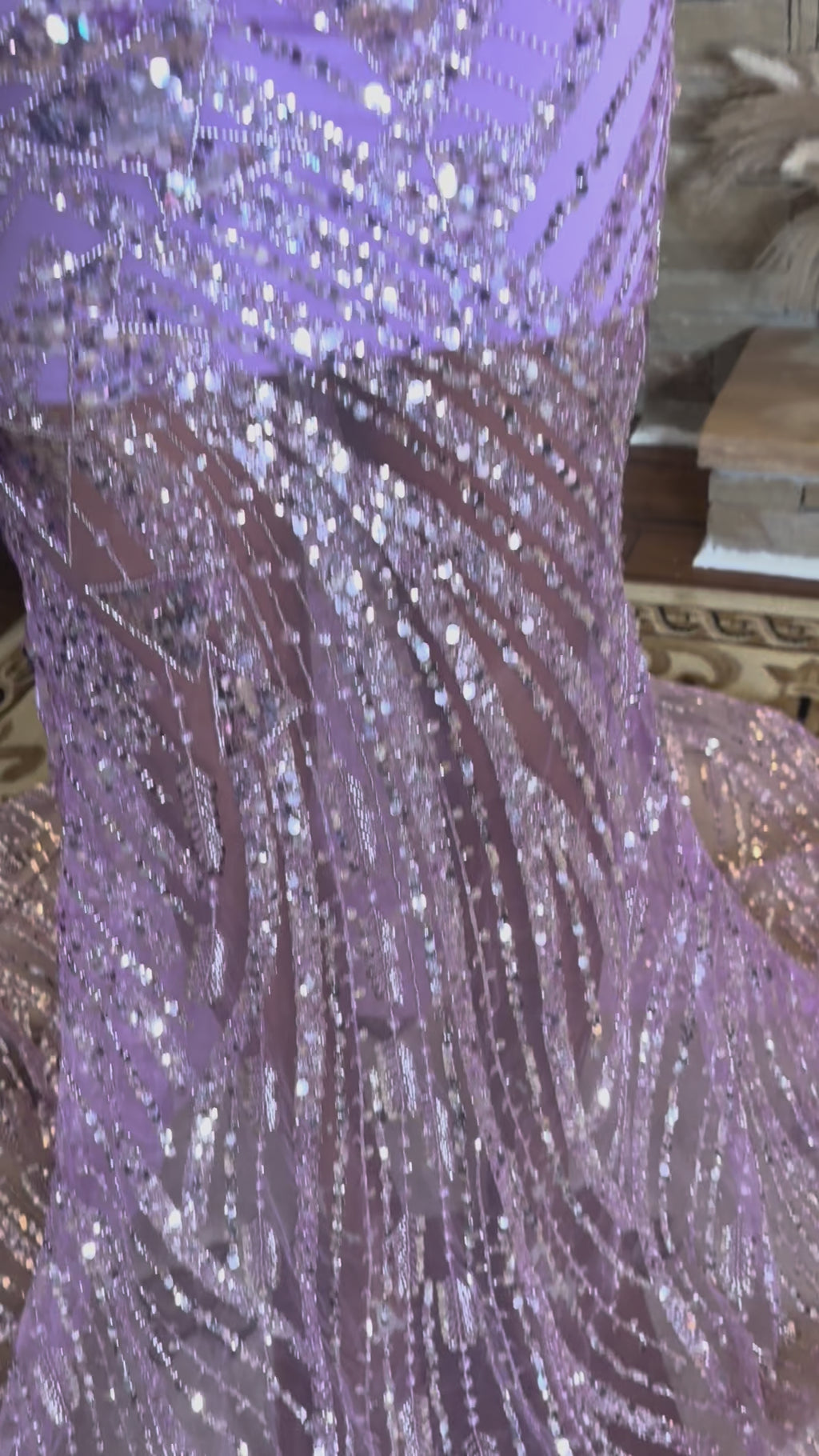 Lilac Diamond Fairy Gown