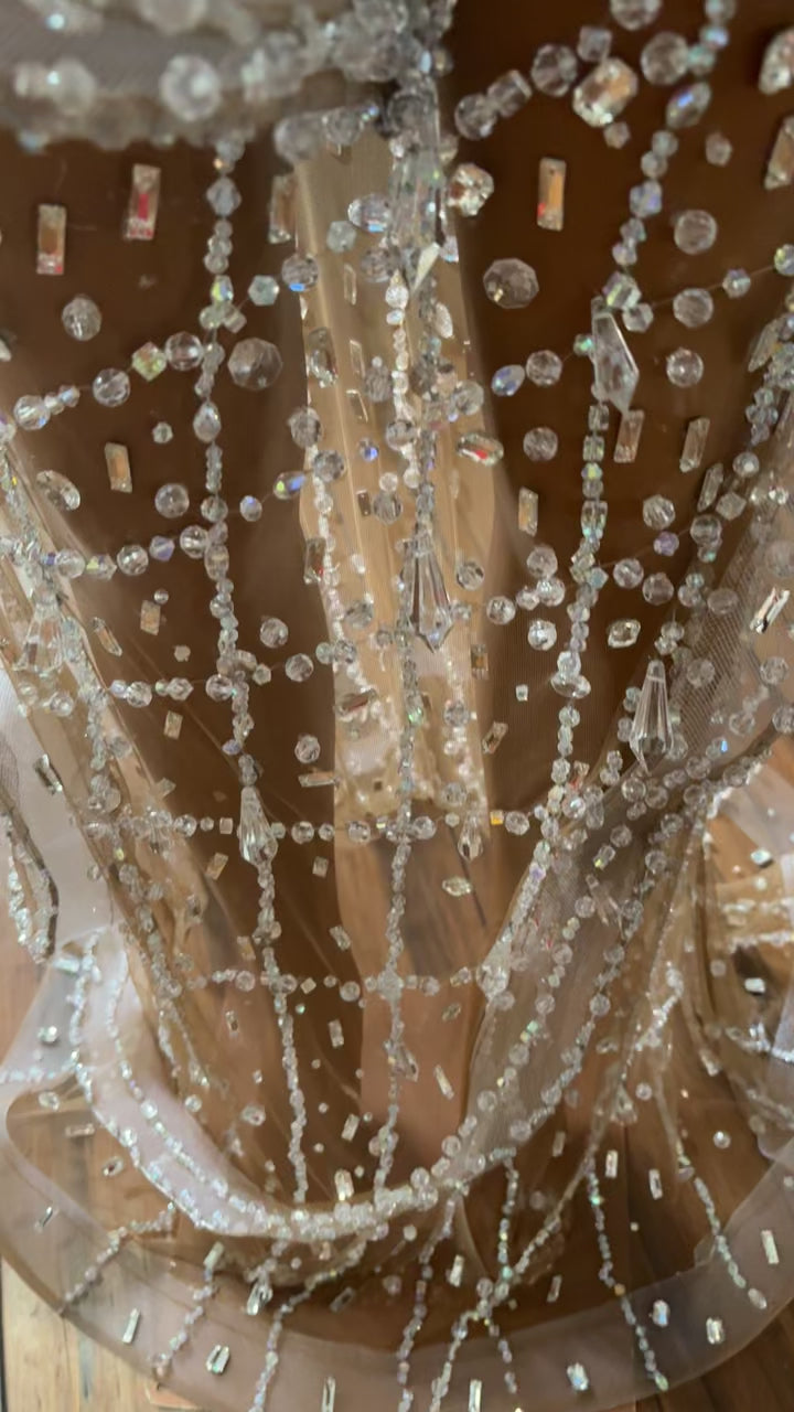 Crystal Crown Gown