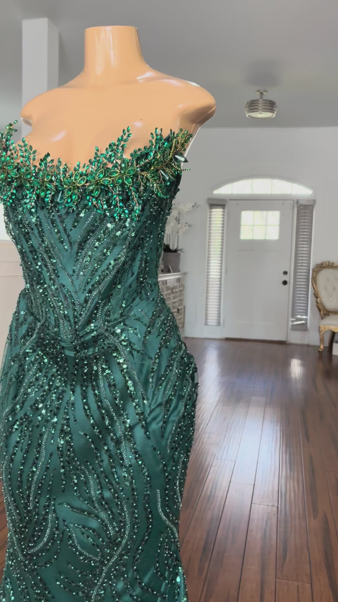 Green Emeralds Gown
